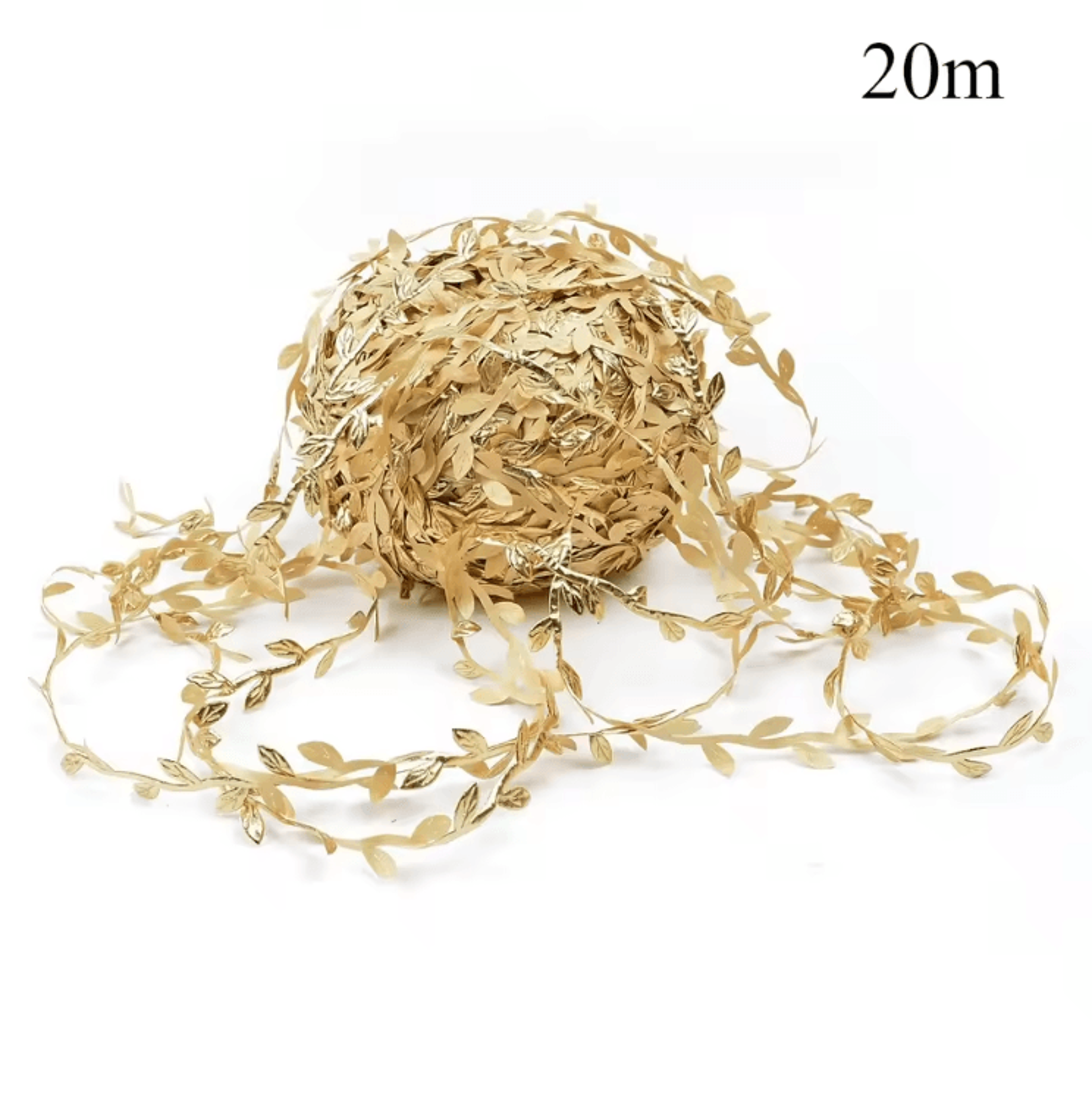 Artificial Green Leaf Vine Ribbon  DIY Craft Garland For Wedding  Home Decor 5