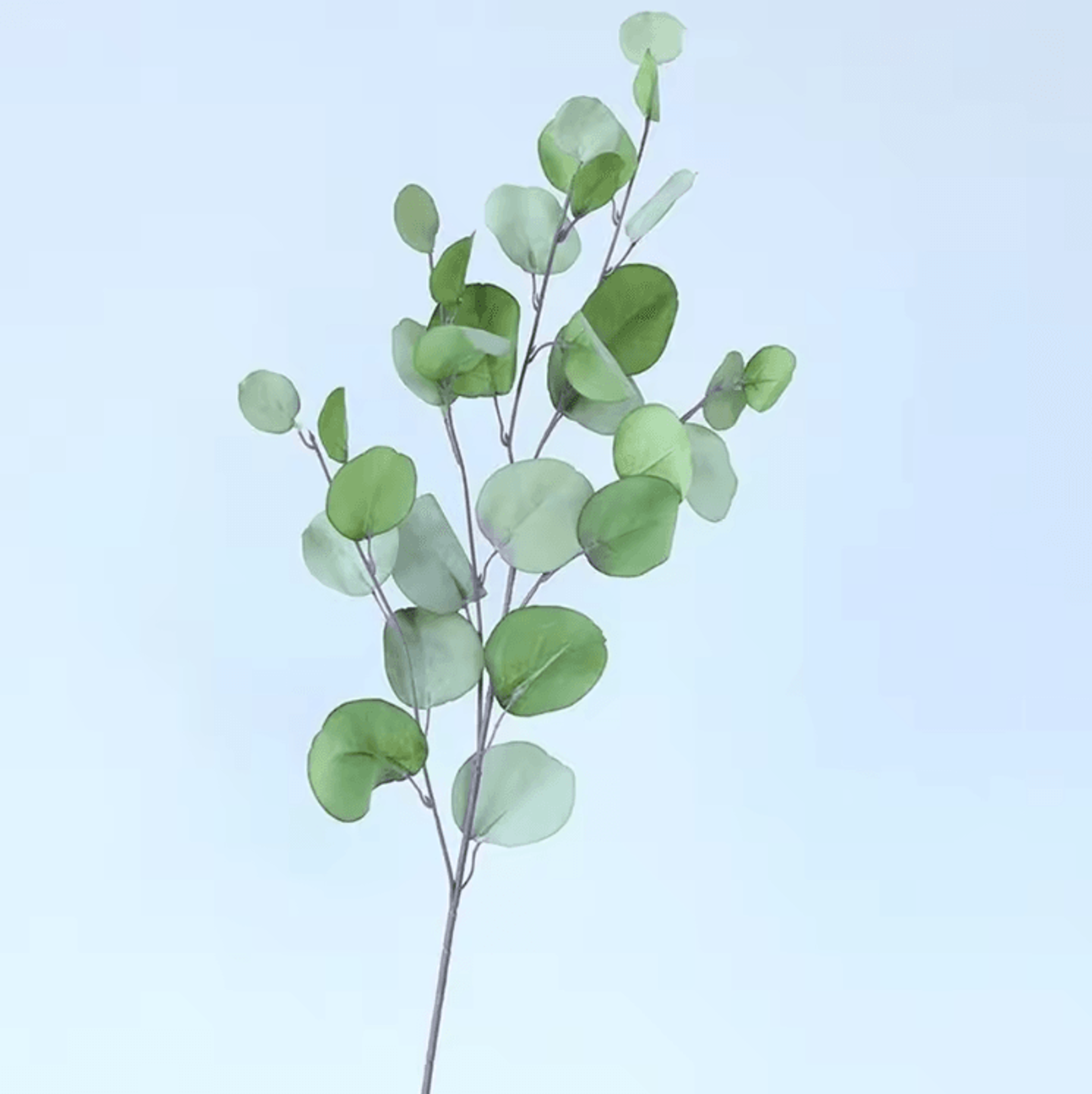 Long Stem Artificial Eucalyptus Leaves  Realistic Greenery For Wall Vase  DIY Decor 6