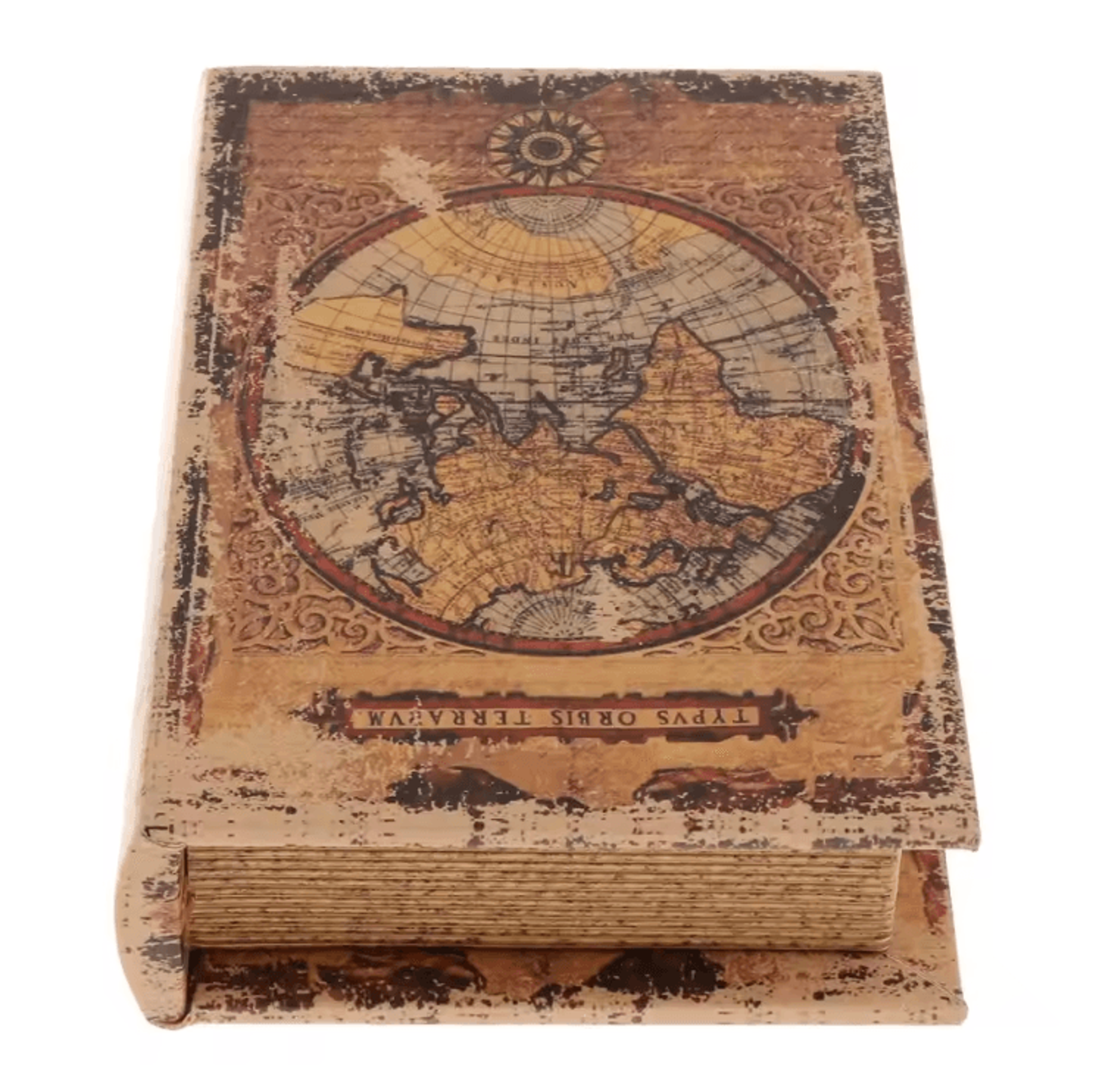 Vintage Decorative Storage Book Box  Hidden Jewelry  Key Organizer Case 3