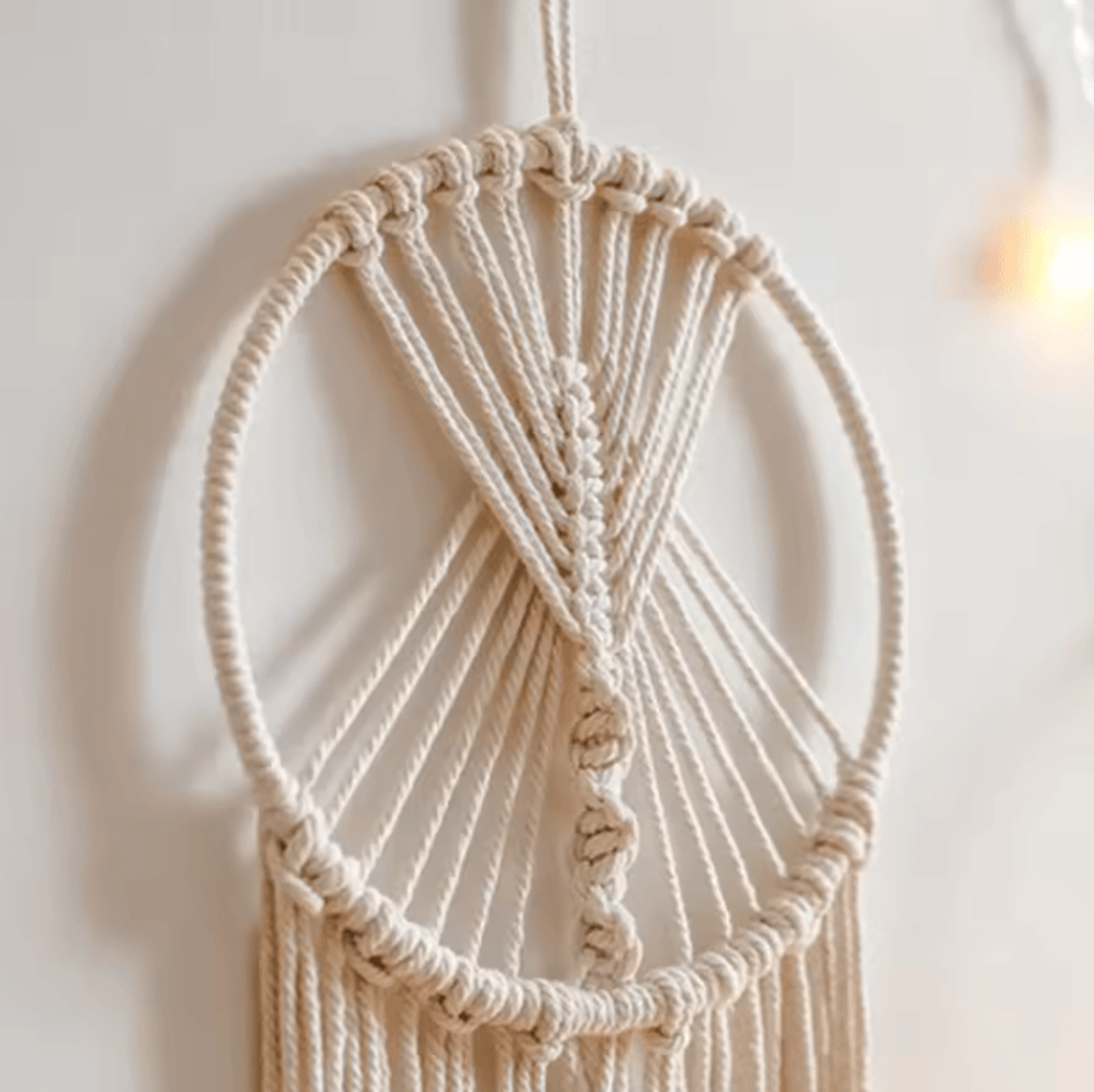 Nordic Macrame Dream Catcher Wall Hanging  Boho Nursery  Eid Home Decor 2