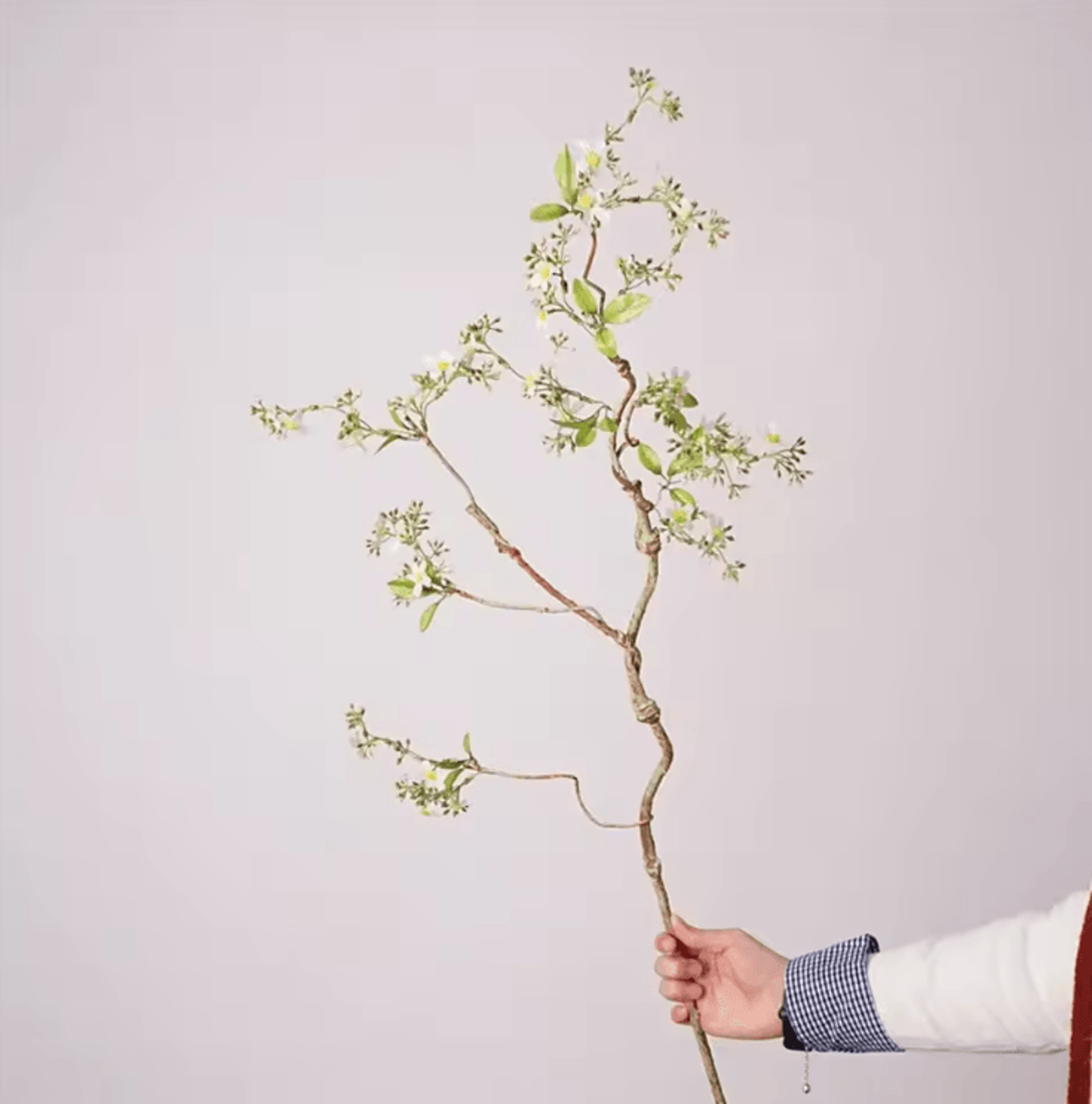 Luxury Artificial Willow Branch Decor  120cm Elegant Faux Tree Stem For Modern Home Styling 7
