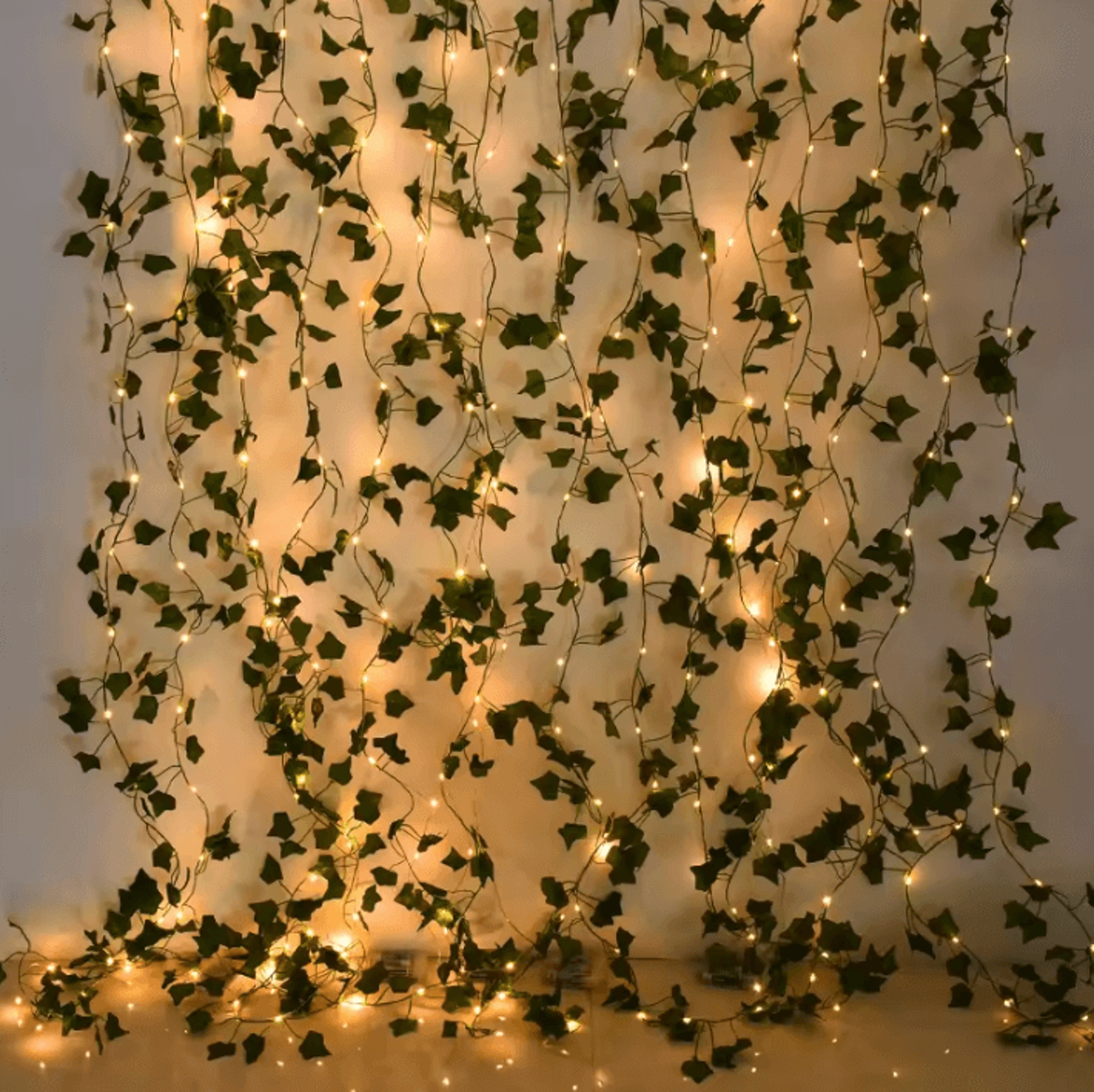 LED Leaf Vine String Lights  2M10M Fairy Garland For Cozy Home  Garden Decor 0