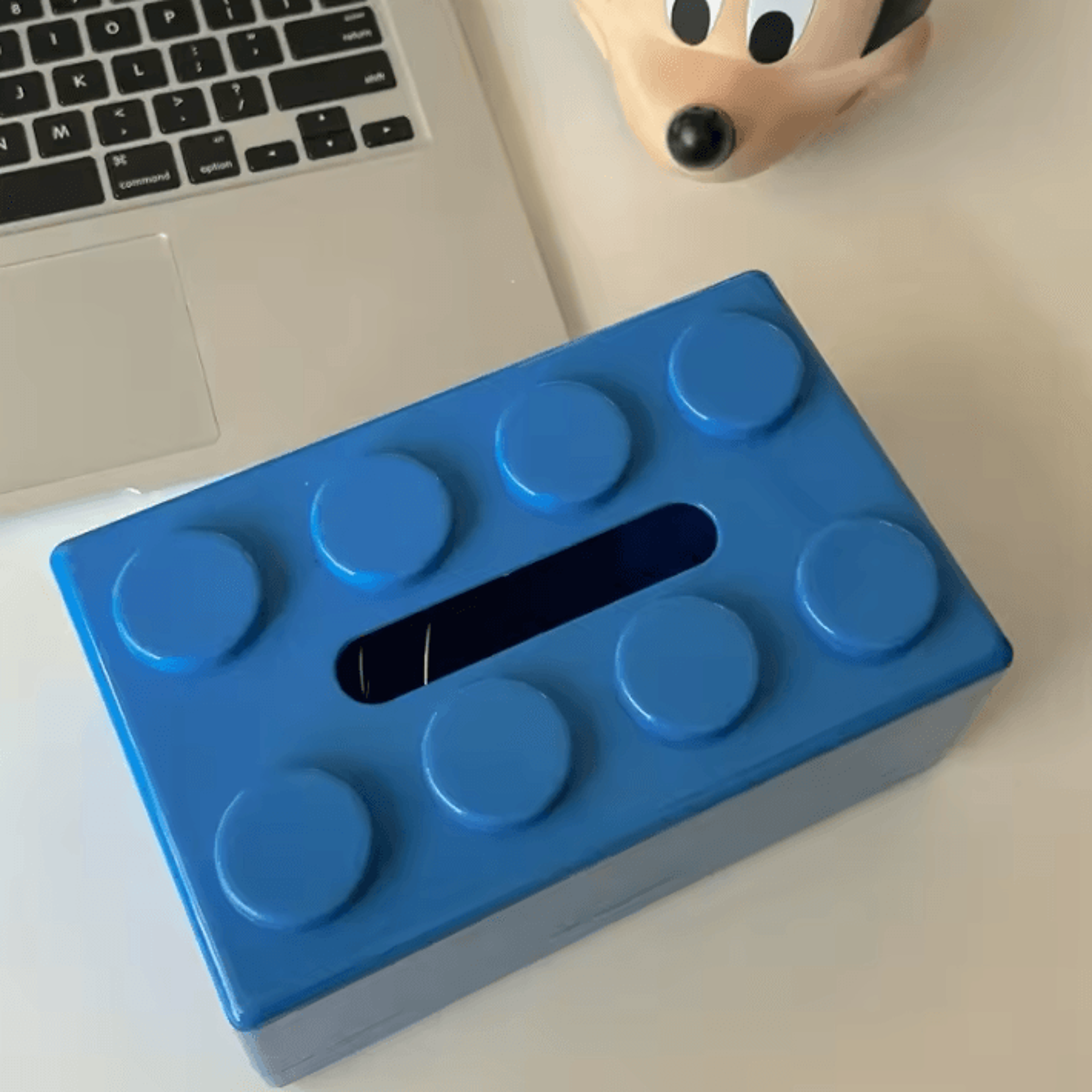 BlockPop Cartoon Tissue Storage Box Cartoon Tissue Box Building Block Tissue Box Decorative Tissue  2
