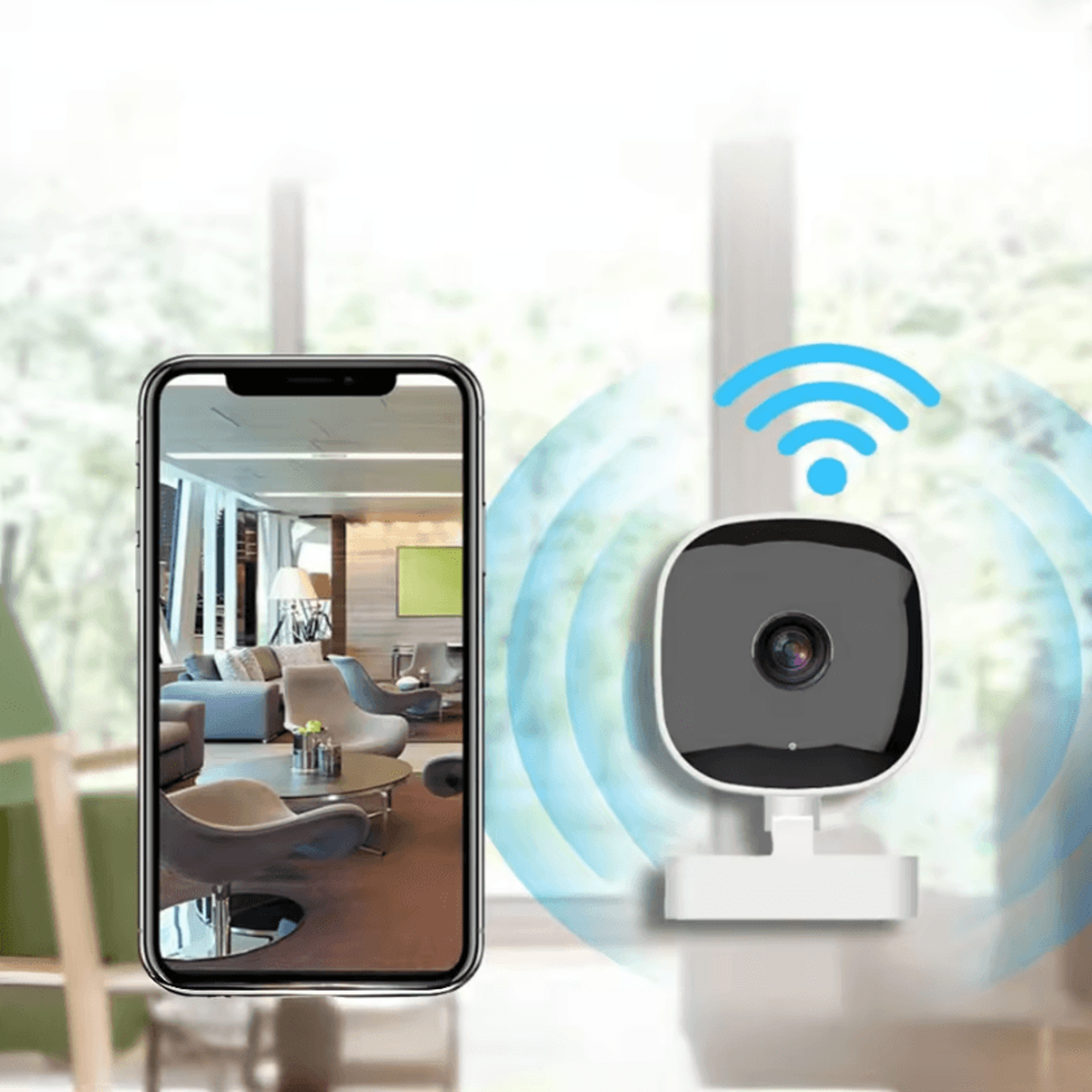 GuardCam Pro 4K WiFi IP Camera With Color Night Vision  TwoWay Audio 3