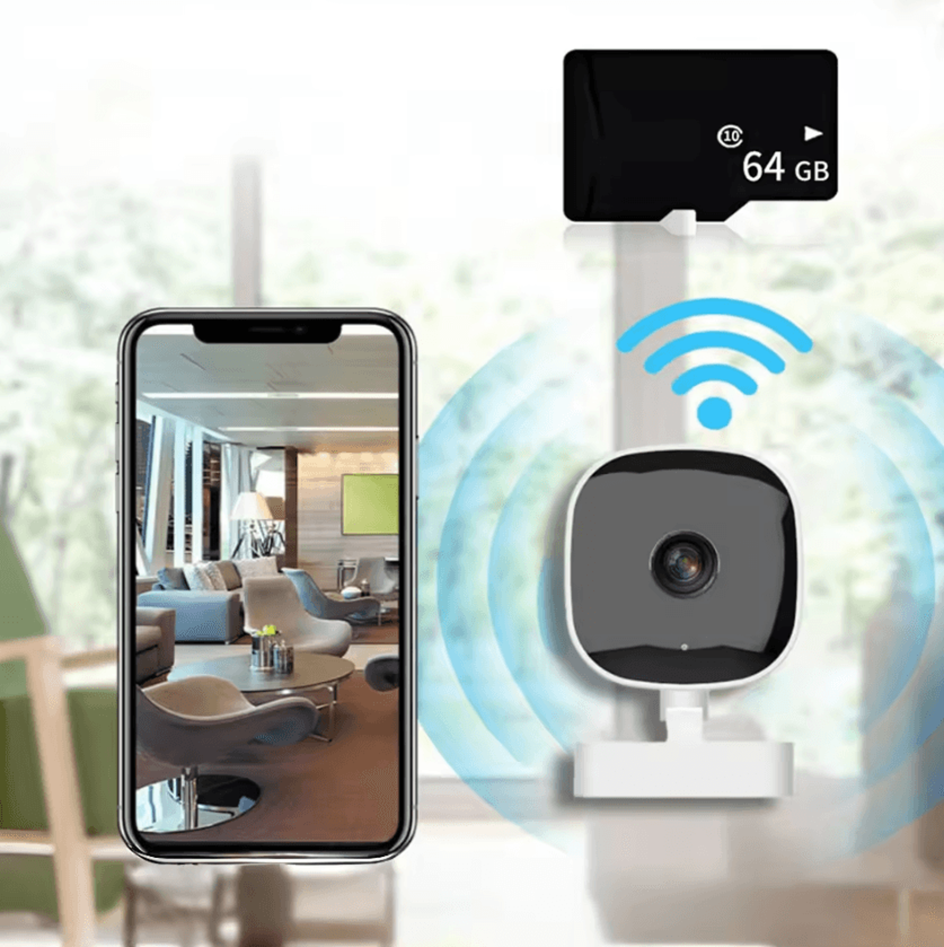 GuardCam Pro 4K WiFi IP Camera With Color Night Vision  TwoWay Audio 5