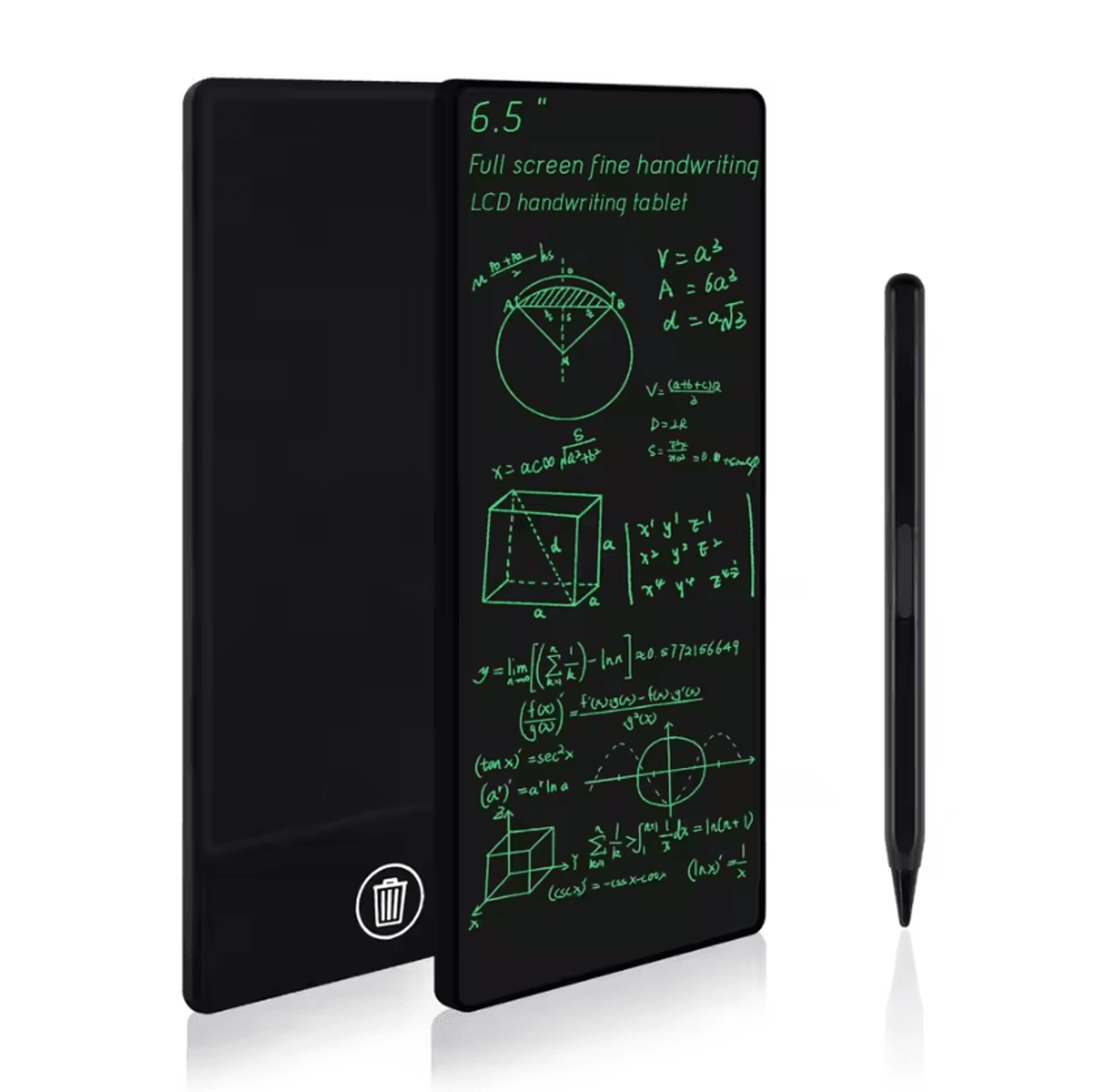 Portable 65Inch LCD Writing Tablet Full Screen Reusable Digital Notepad 4