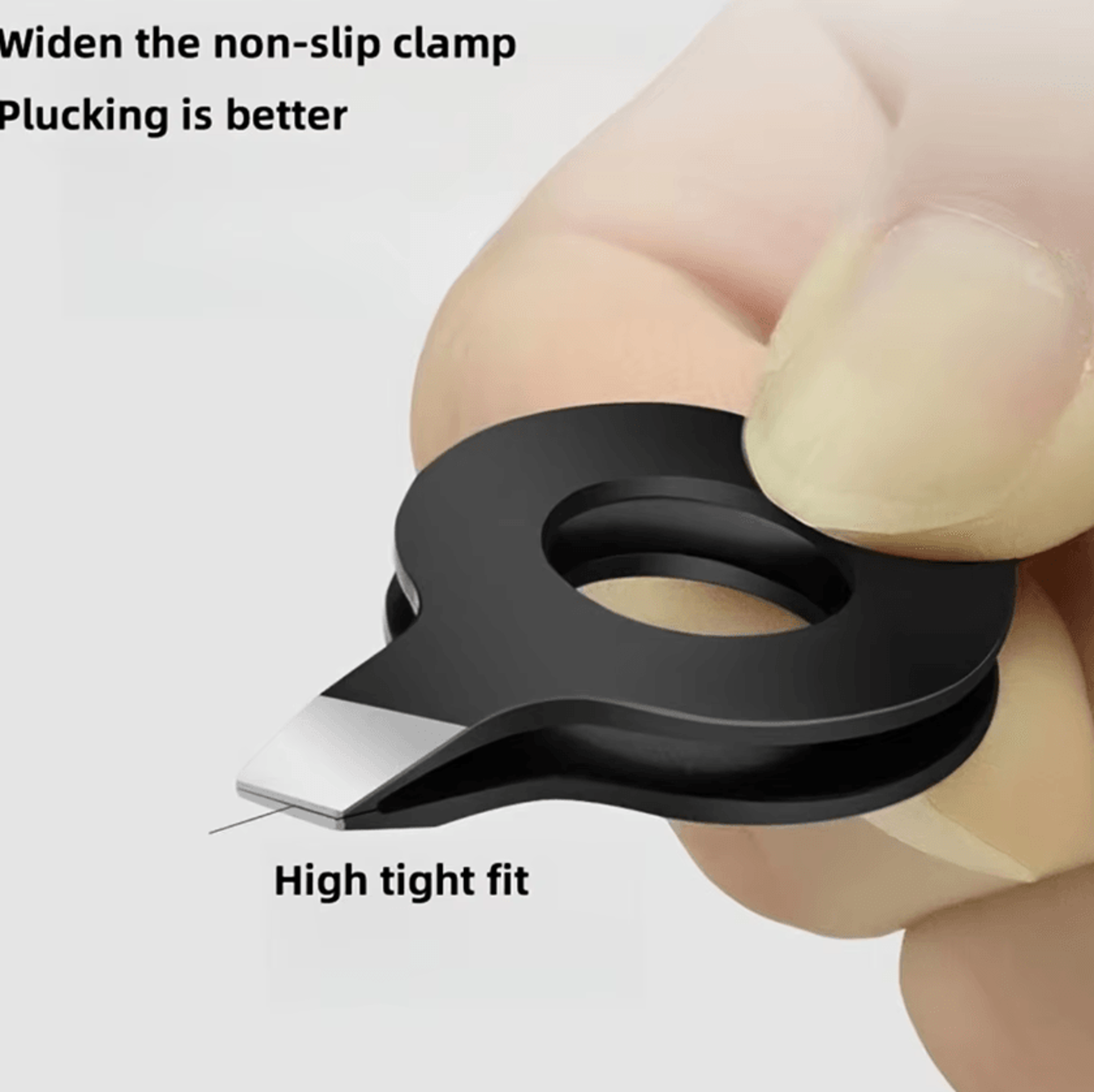 PrecisionGrip Pro Eyebrow Tweezers High Accuracy Facial Hair Tweezers For Brows  Fine Hair Removal 0