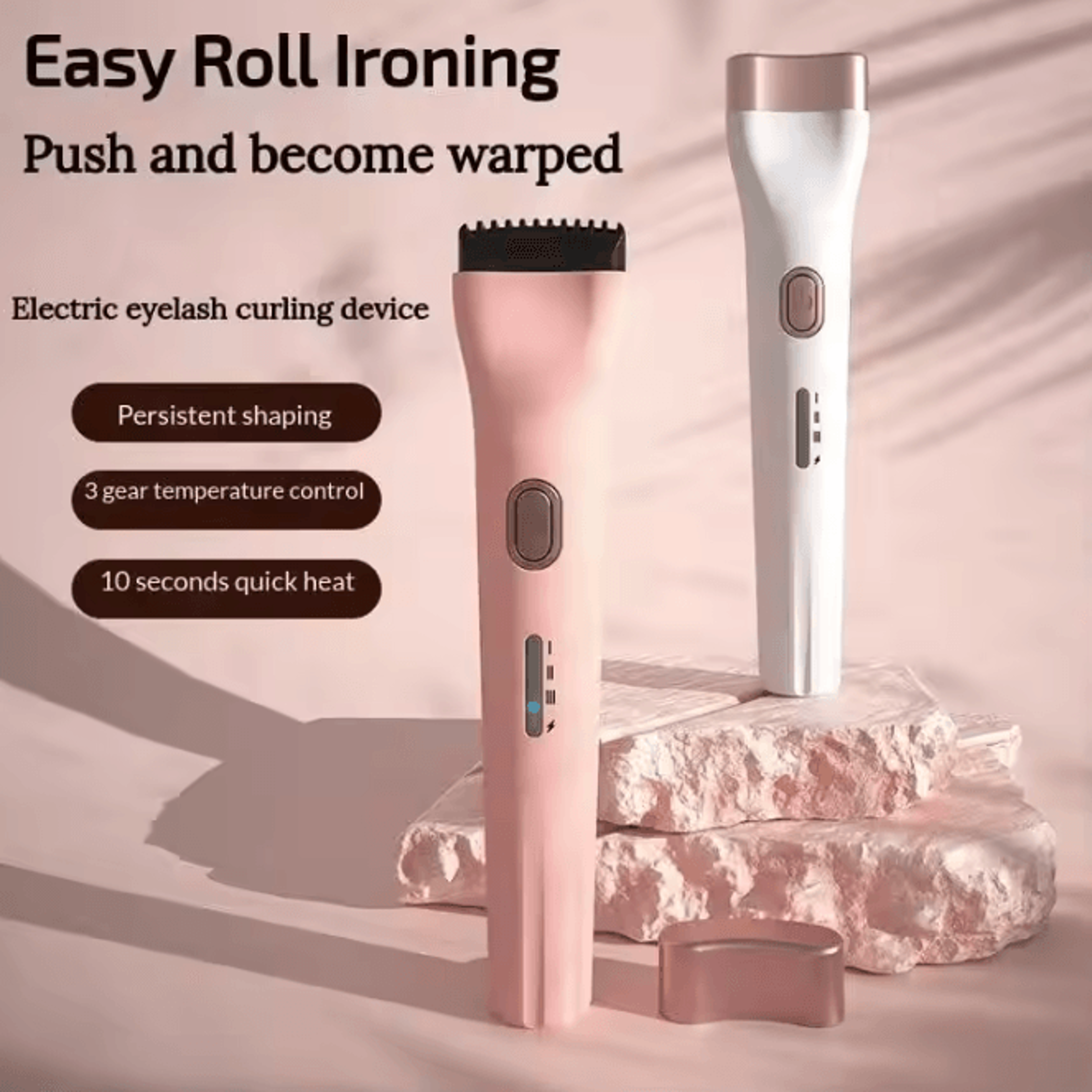 LashLift Pro Heated Eyelash Curler Rechargeable Electric Eyelash Curler Fast Heat LongLasting Curl 3