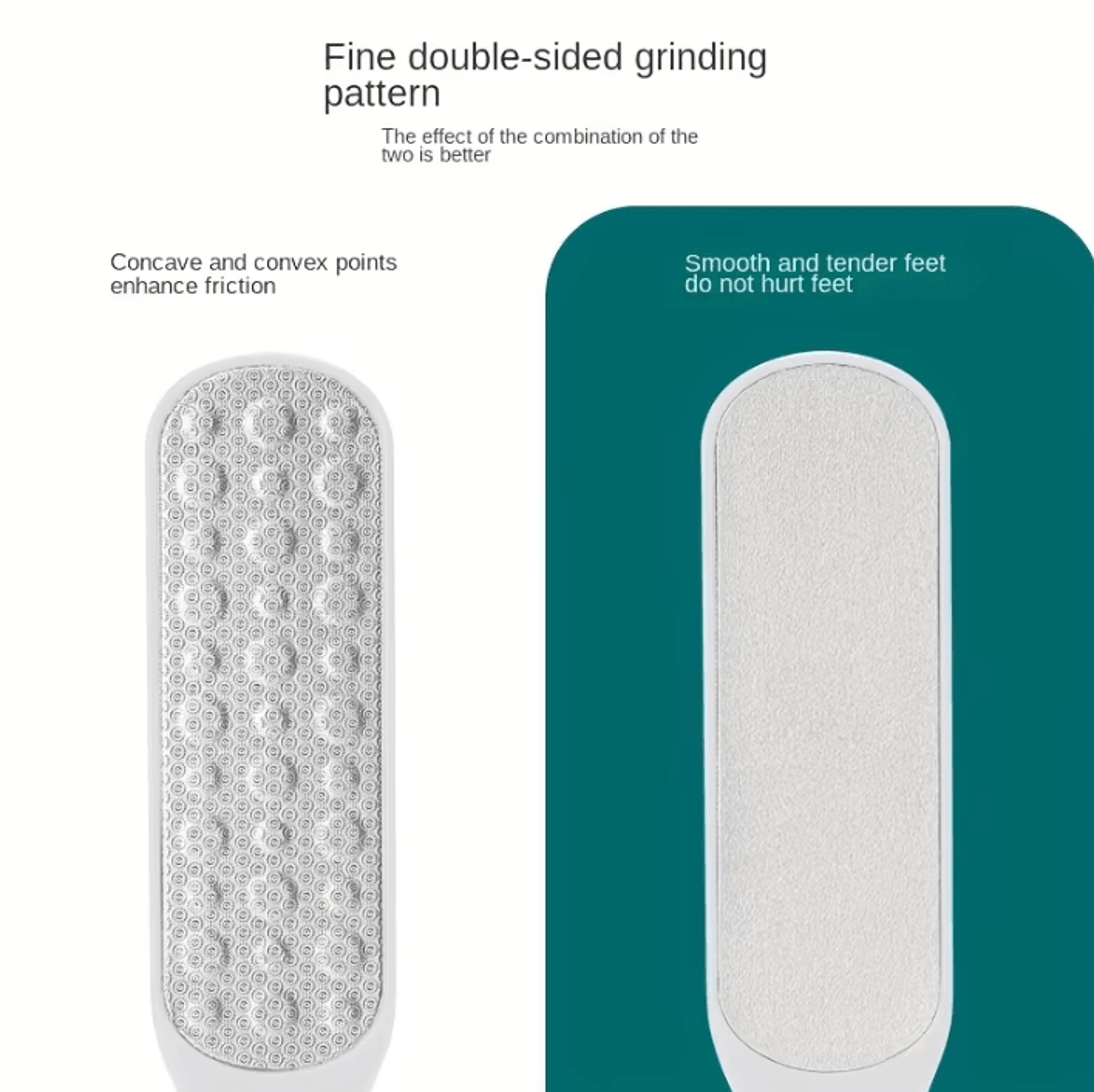 ProSmooth Doublesided Foot File Professional Callus Remover Tool Heel Rasp For Dead Skin  Pedicure  2