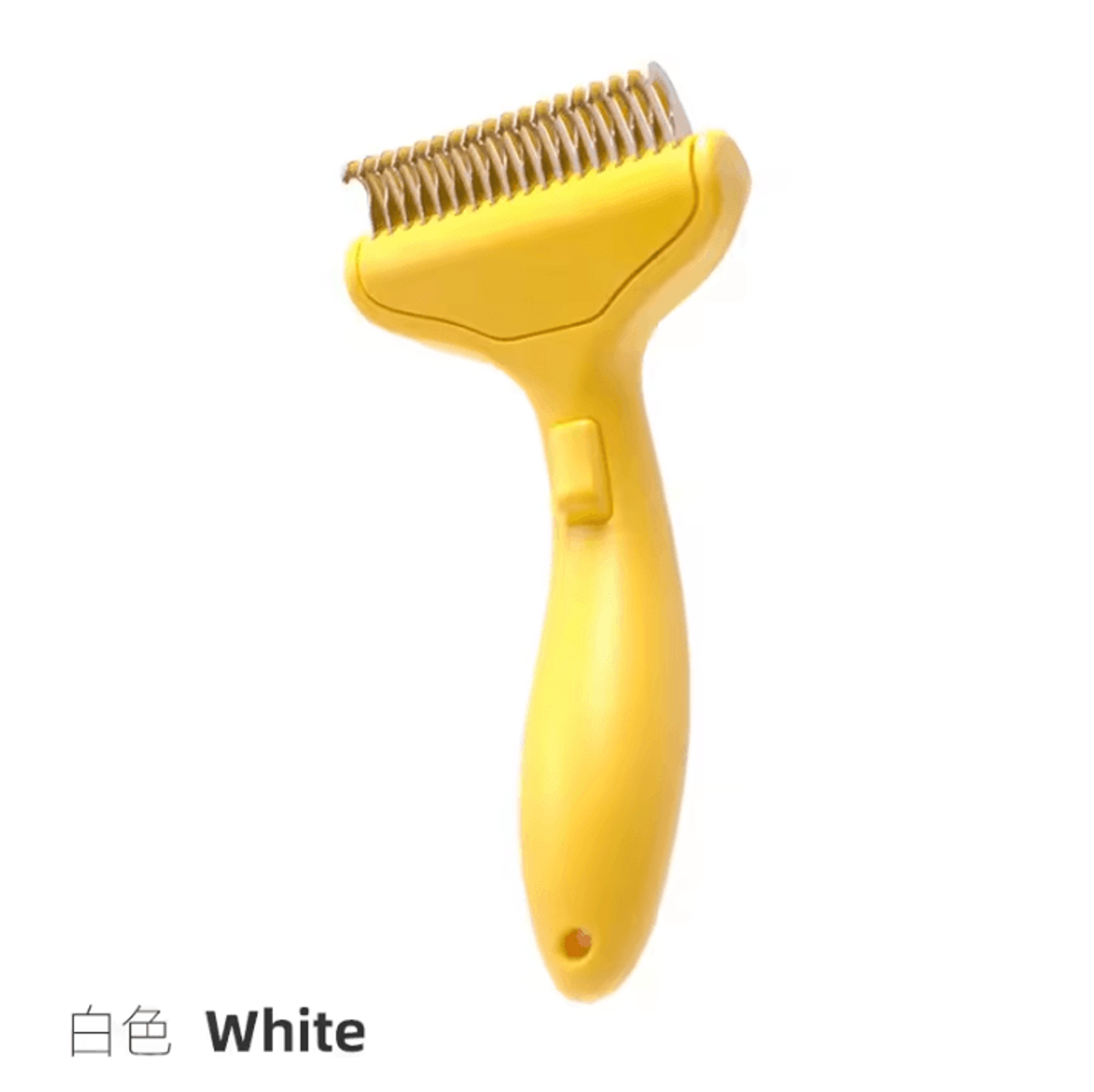 Stainless Steel Dog Grooming Comb  Dematting  Deshedding Pet Hair Remover 4