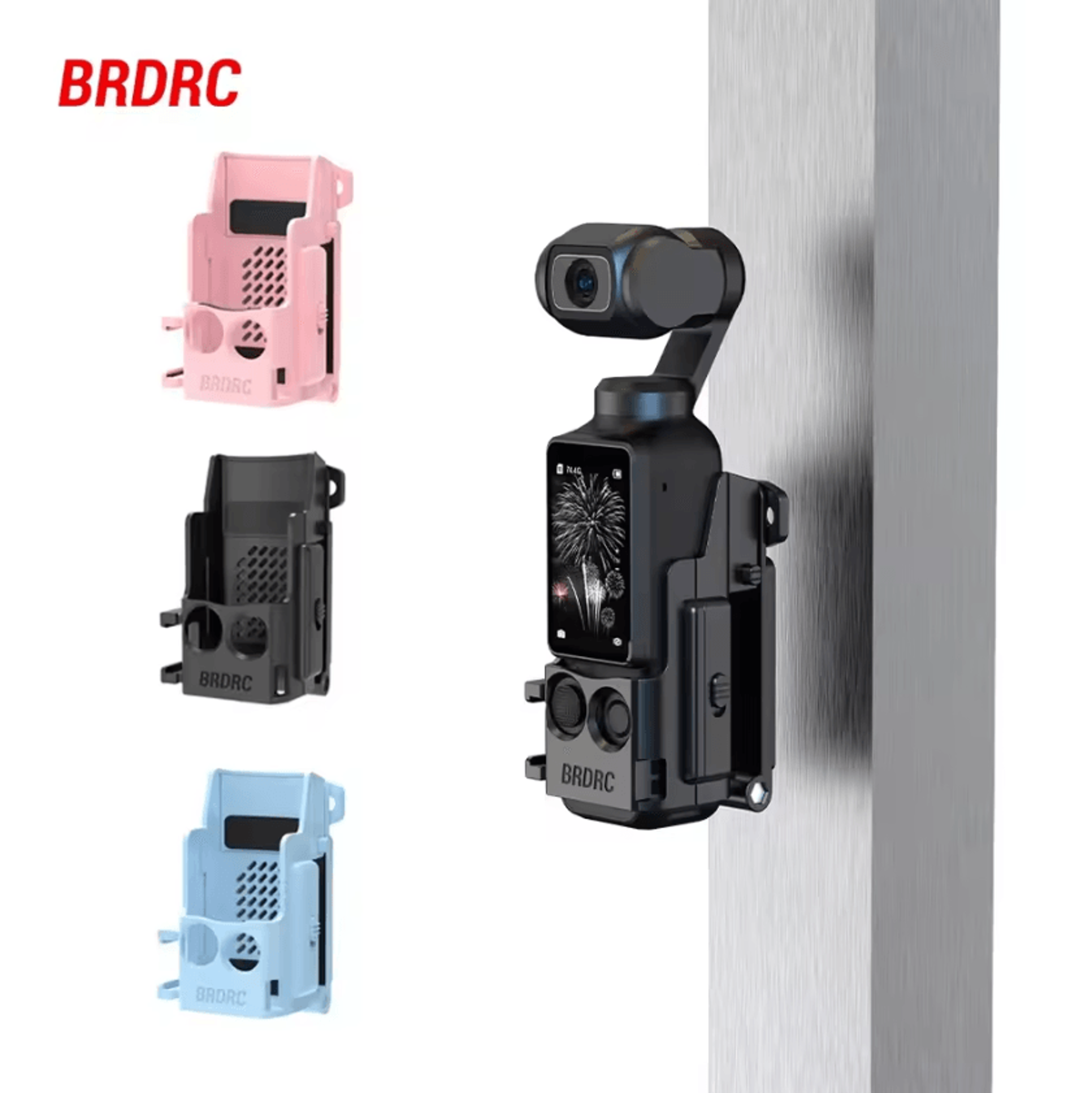 BRDRC Magnetic Mount For DJI Osmo Pocket 3  Quick Release Vlogging Camera Adapter Frame 0