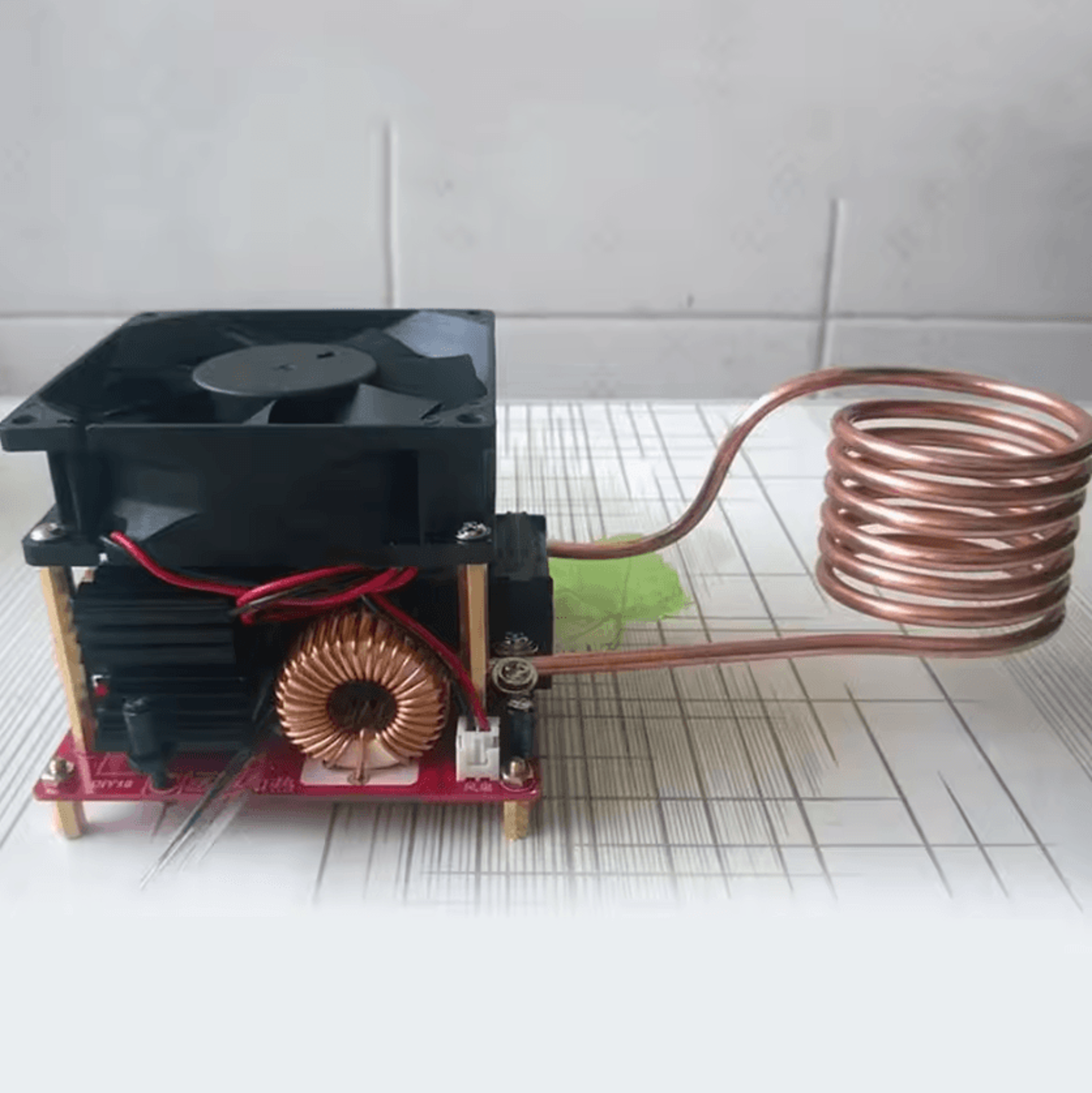 ThermoForge 1000W ZVS Induction Heating Board Kit  Low Voltage HighFrequency Heater Module With Coi 0