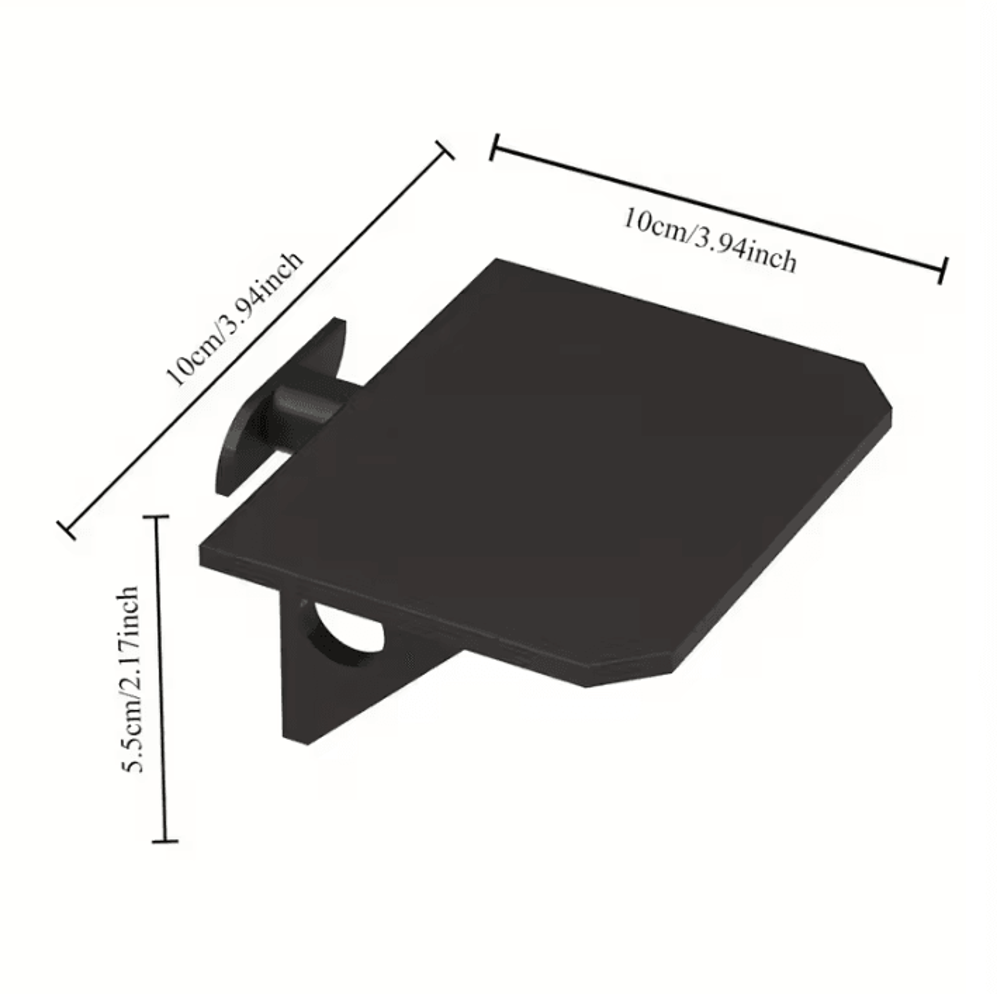 Adjustable Acoustic Panel Mount Bracket  NonPerforated Soundproof Foam Board Holder For Office  Stu 3