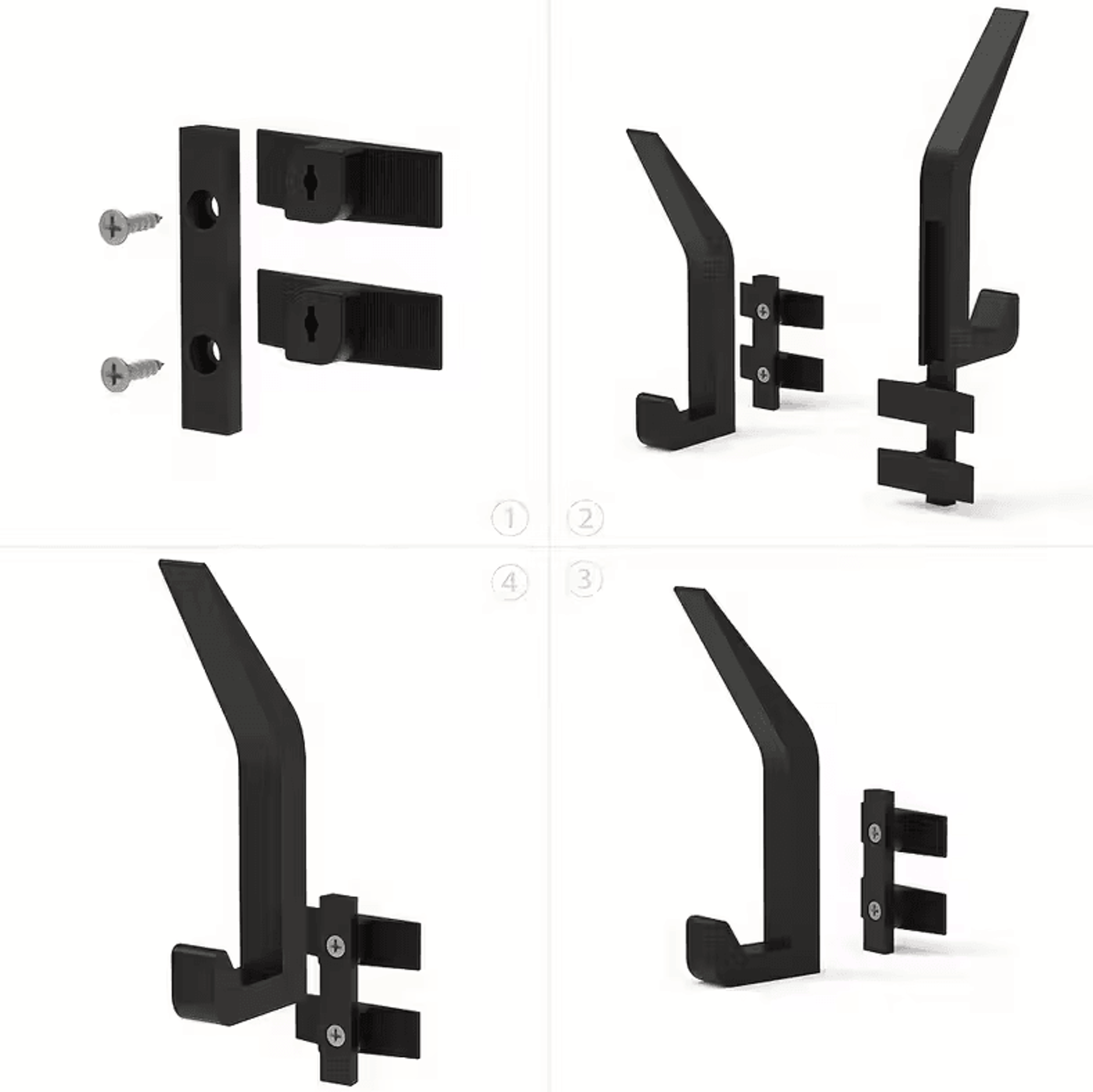 3PCS NoDrill Acoustic Panel Hooks  Durable Soundproof Panel Storage For Studio  Office 2