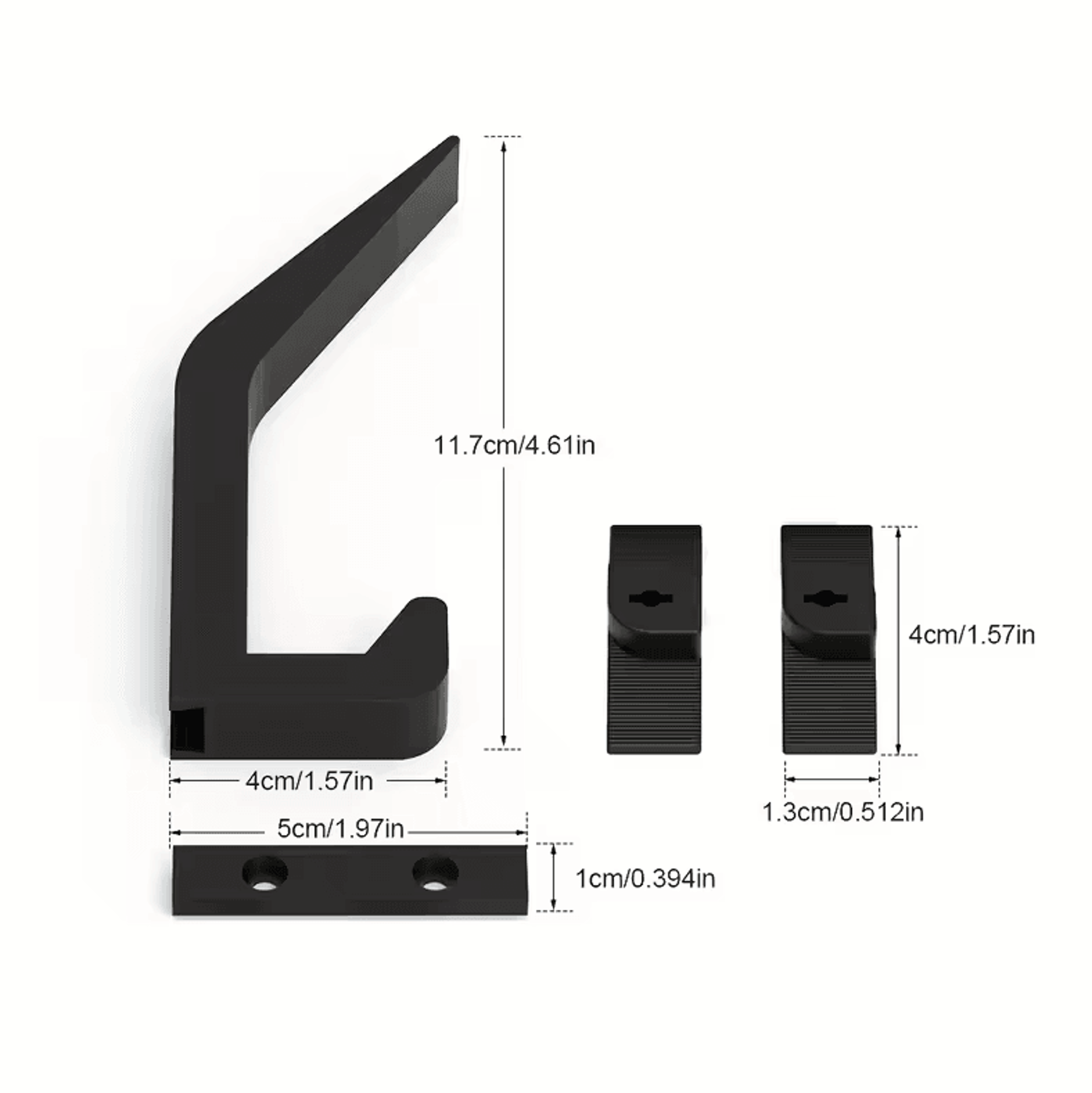 3PCS NoDrill Acoustic Panel Hooks  Durable Soundproof Panel Storage For Studio  Office 3