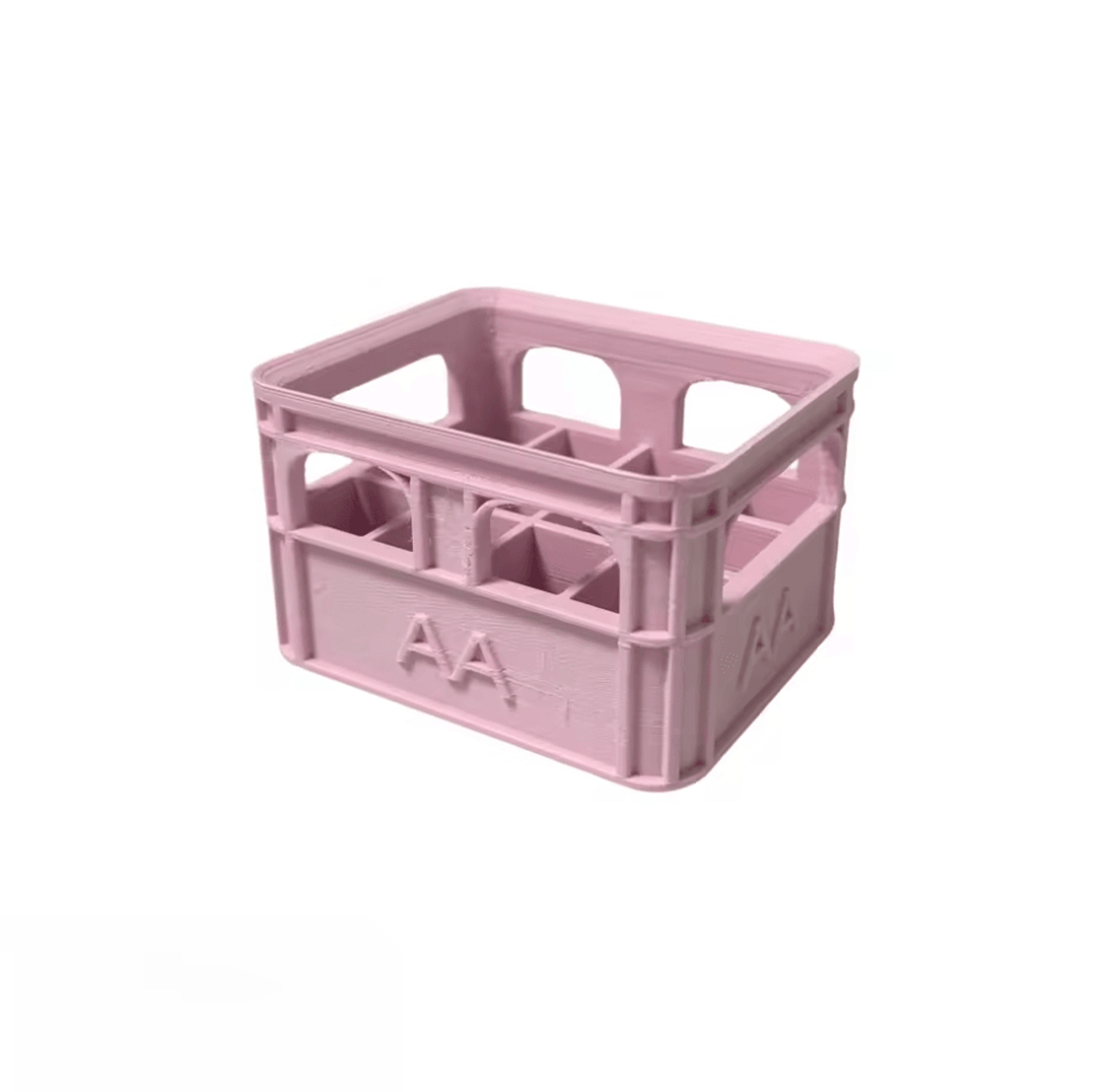 Retro Industrial Beer Frame Battery Storage Box  MultiFunctional Desktop Organizer Basket 2