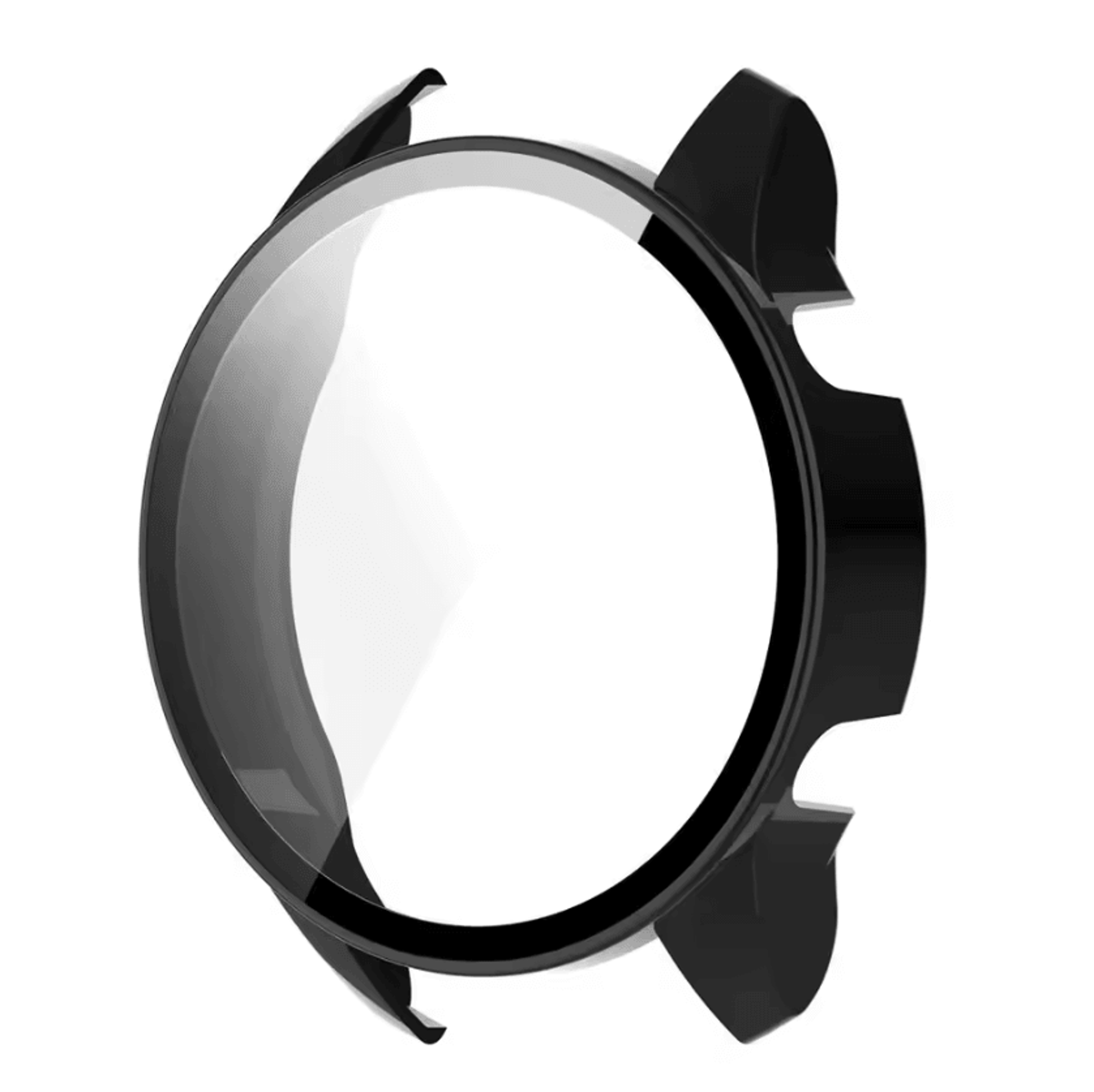 Full Coverage PC Case  Tempered Glass For Xiaomi Mi Watch Color Sport  Clear Protective Cover 2