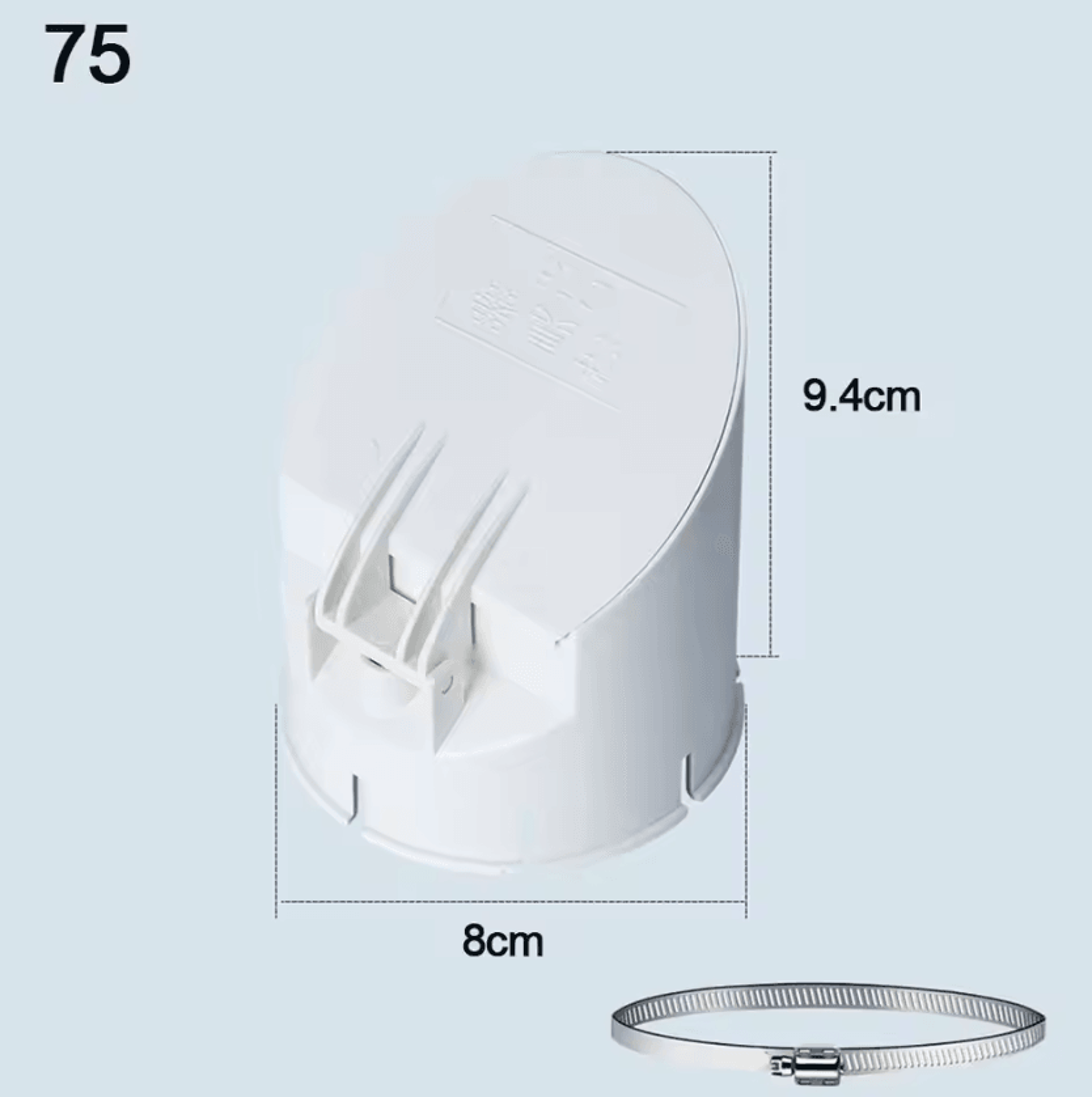 AntiOdor Drain Pipe Cover Cap  InsectProof Roof  Floor Drain Protector 50160mm 3