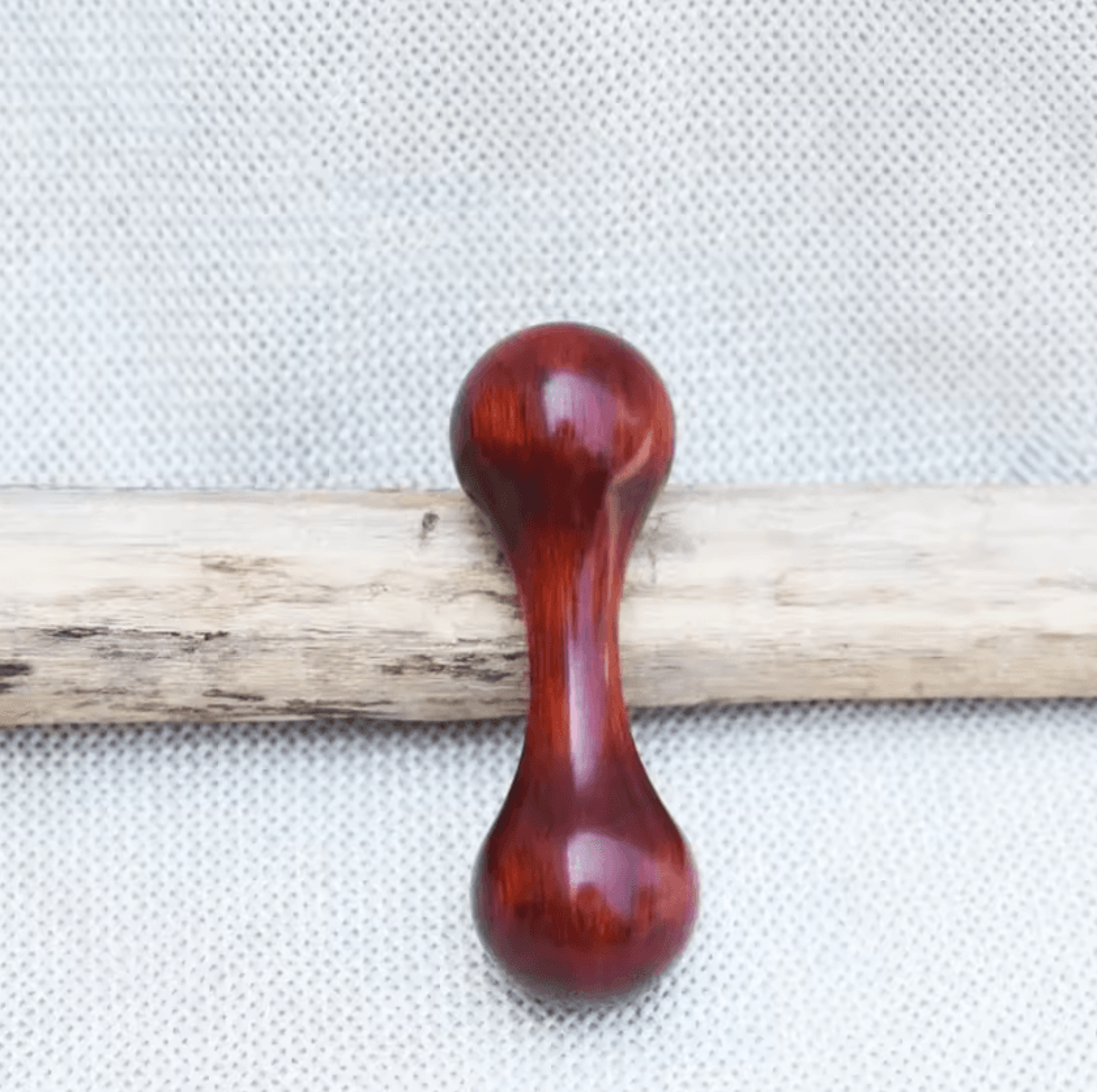 ZenSpin Wooden Finger Gyro Toy  Rosewood Ebony Stress Relief Knuckle Spinner 3