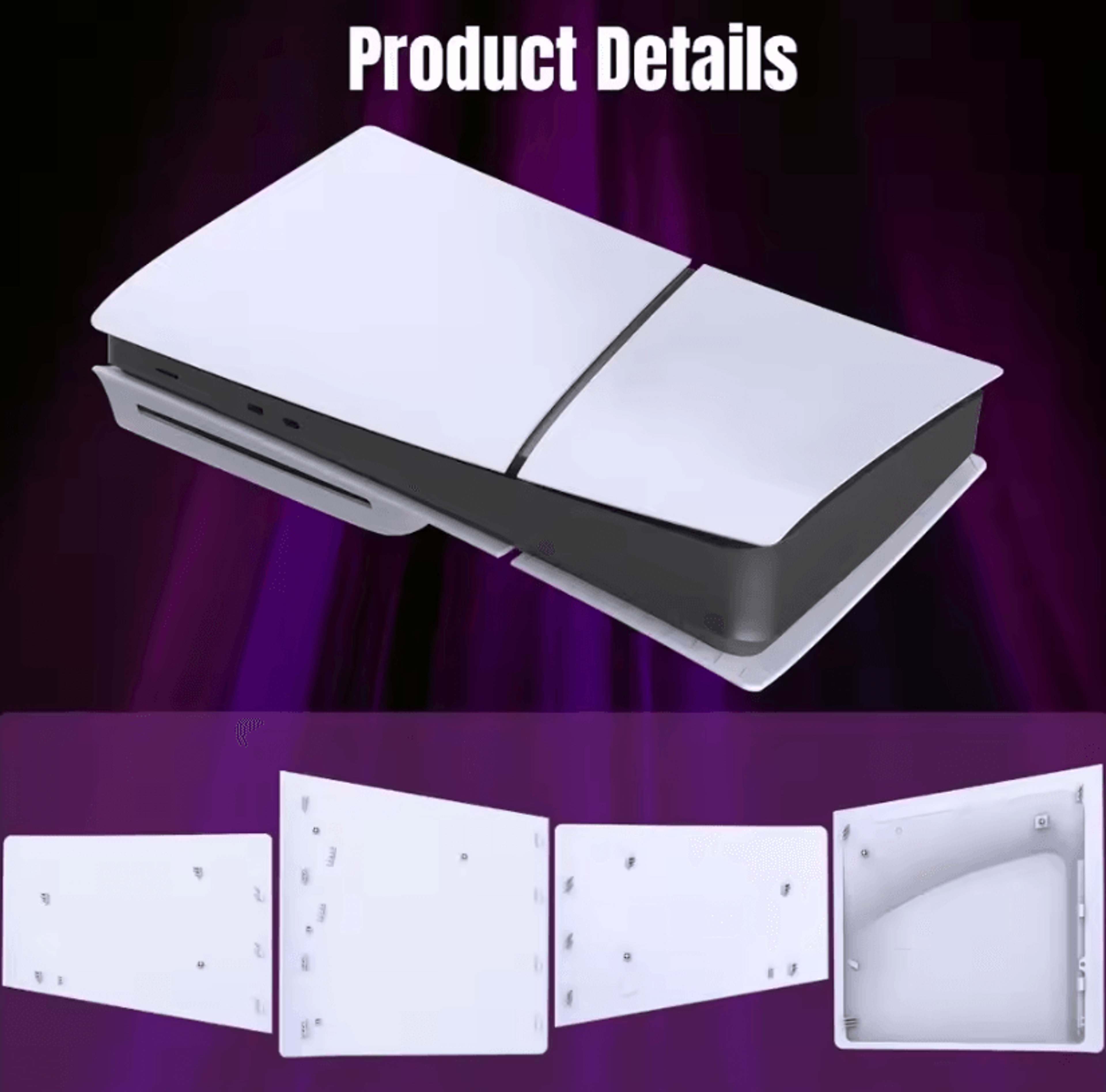 ShellGuard Premium PS5 Slim Side Panels  ABS Replacement Cover Plates DiscDigital 3