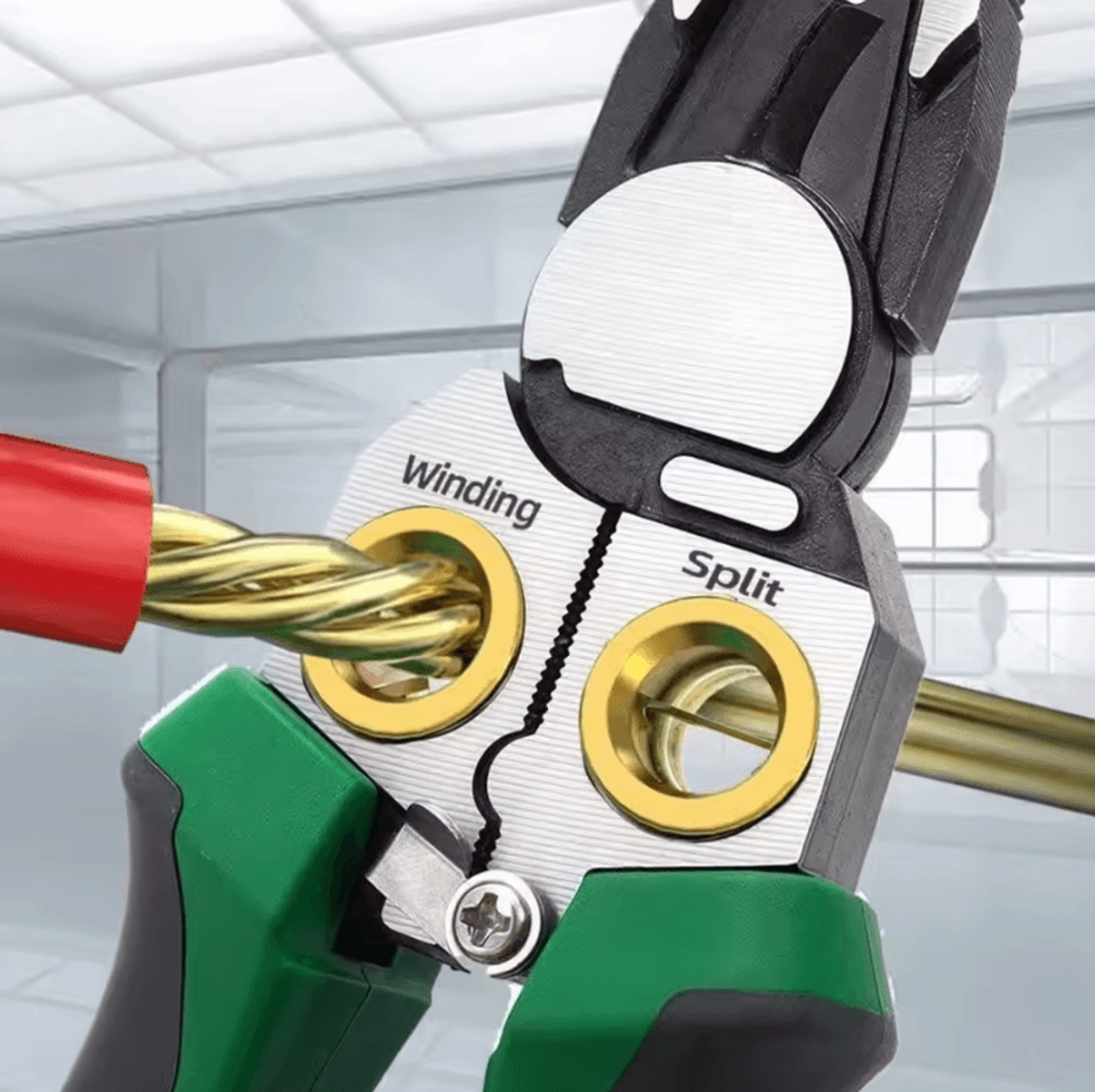 8in1 Automatic Wire Stripper Pliers With Voltage Tester  Precision Electrical Tool 4