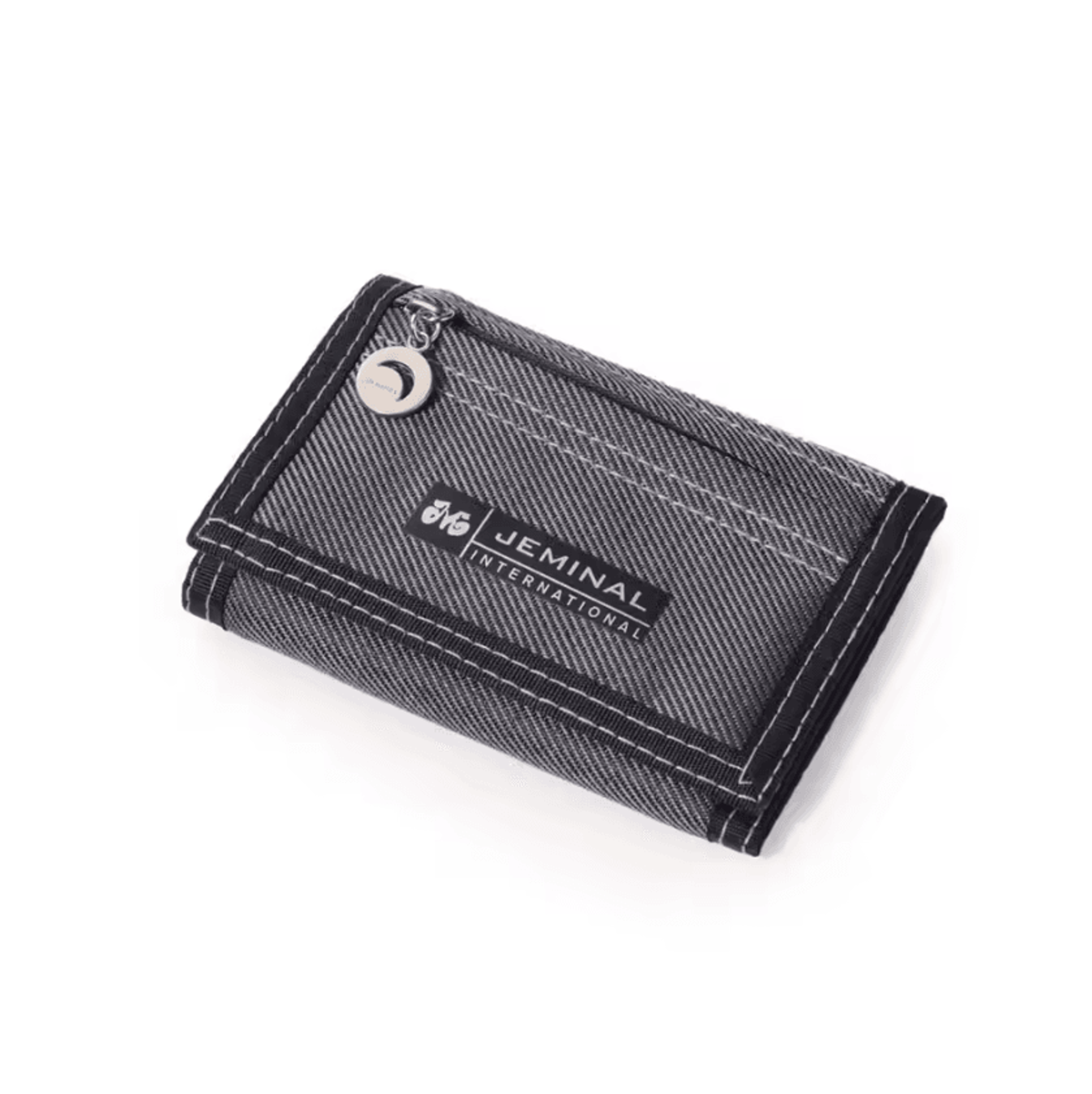 Compact Canvas Trifold Wallet With Coin Pocket  Card Organizer 5