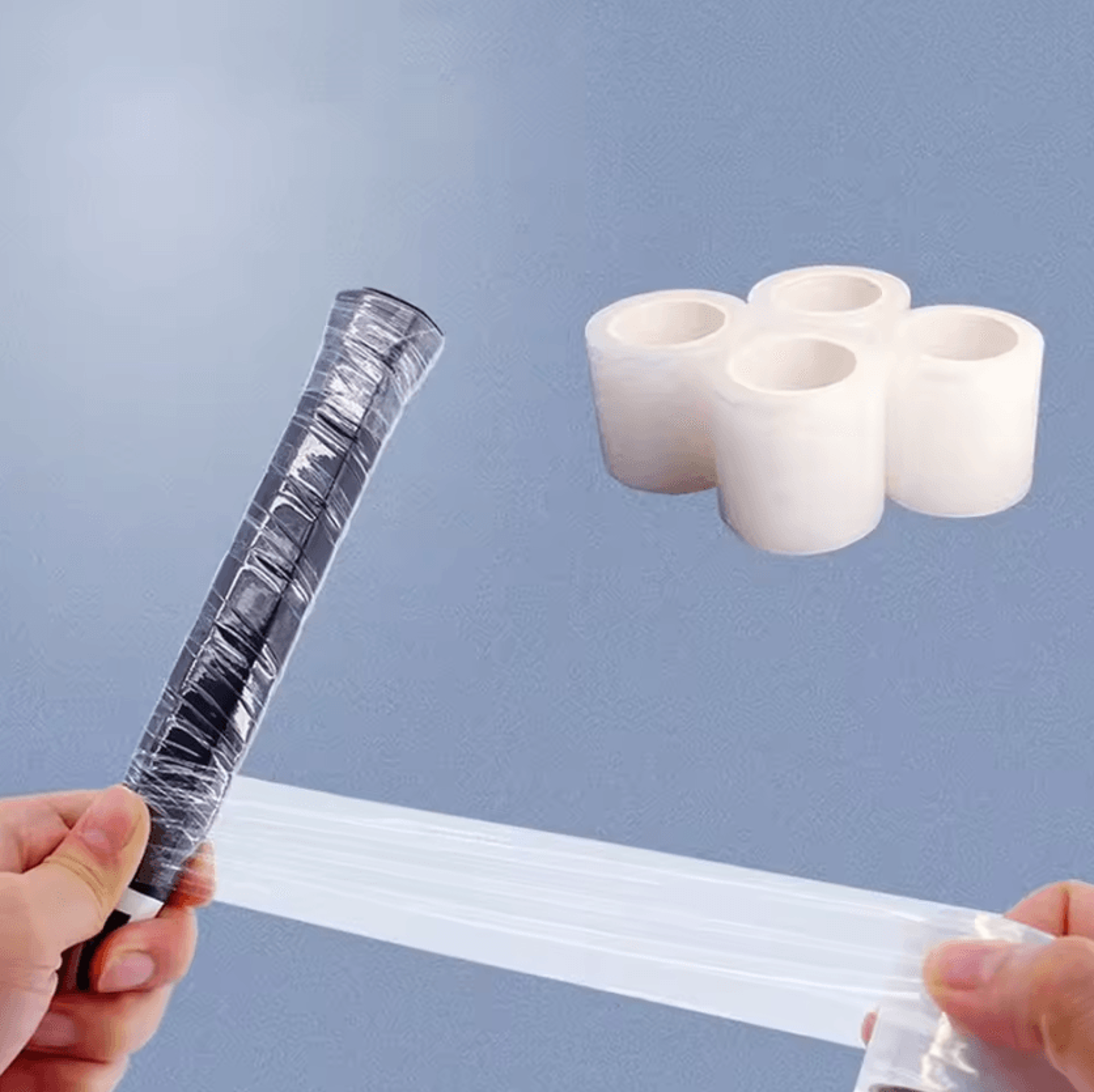 AntiSlip Transparent Badminton Overgrip Wrap  Sweat Absorbent Handle Cushion Tape 0