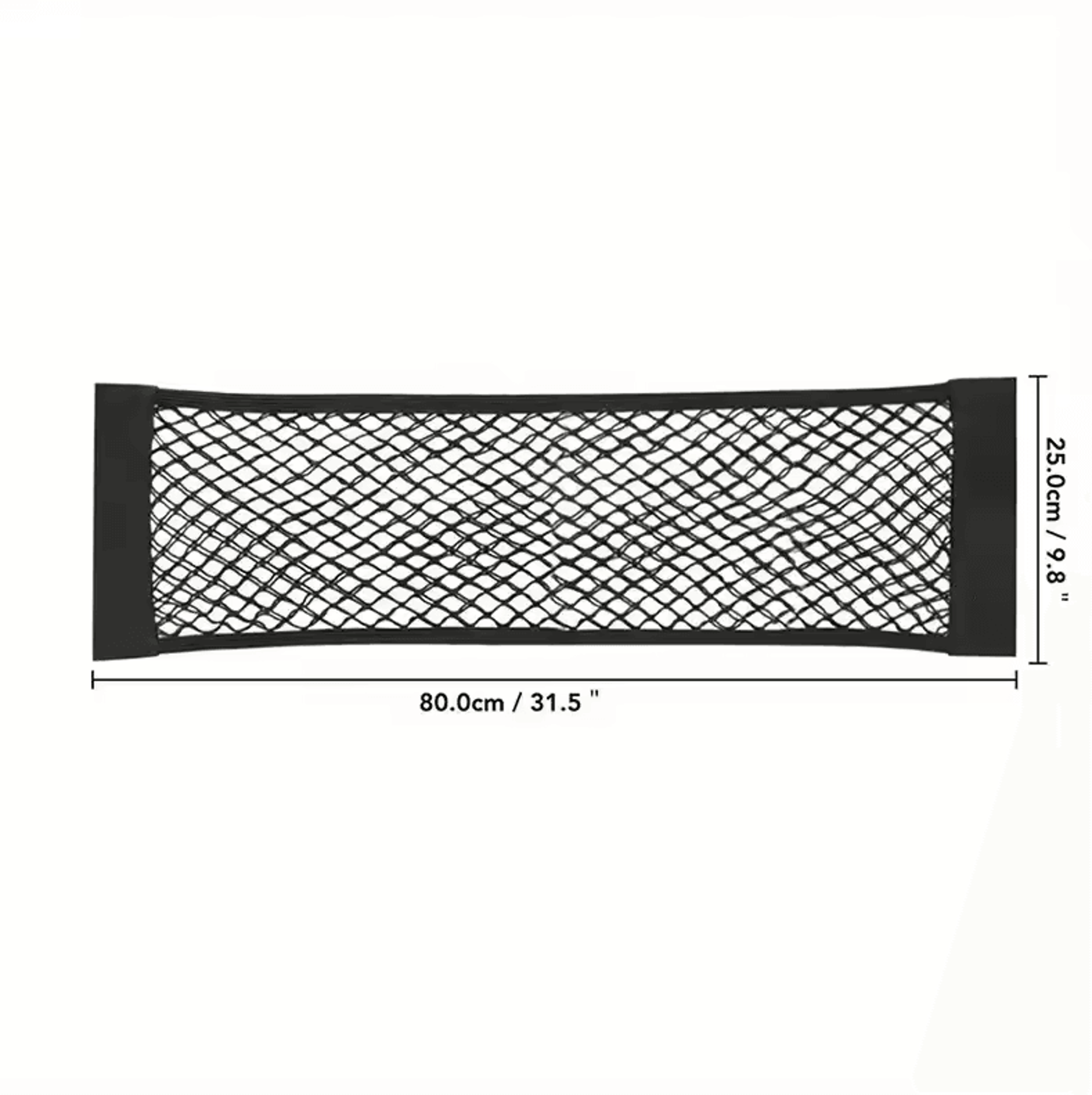 SecureMesh DoubleLayer Car Trunk Storage Net  Universal Cargo Organizer  Fire Extinguisher Holder 5