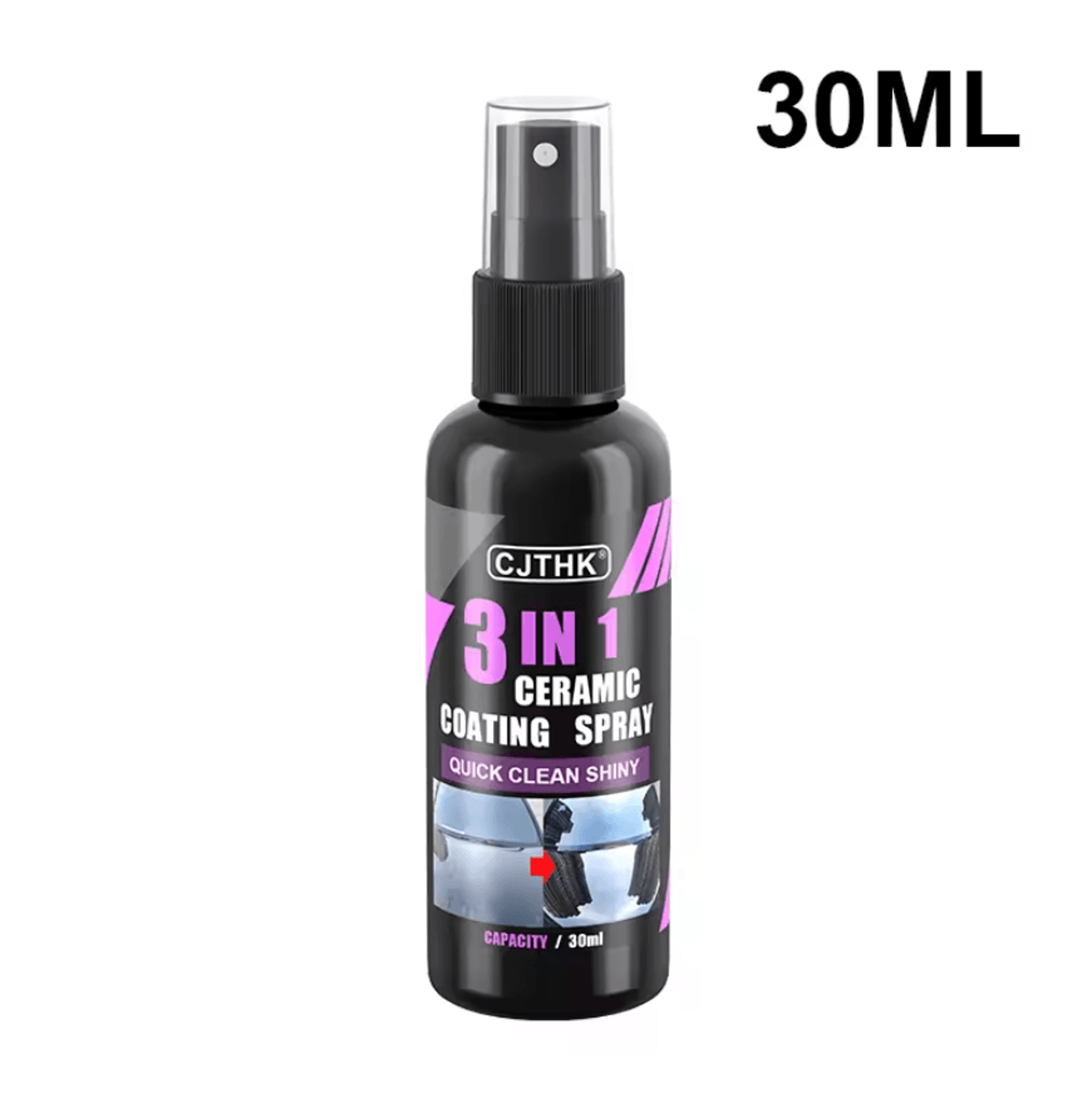 NanoShield Pro Ceramic Coating  Hydrophobic Car Paint Protection Liquid 100ml 6
