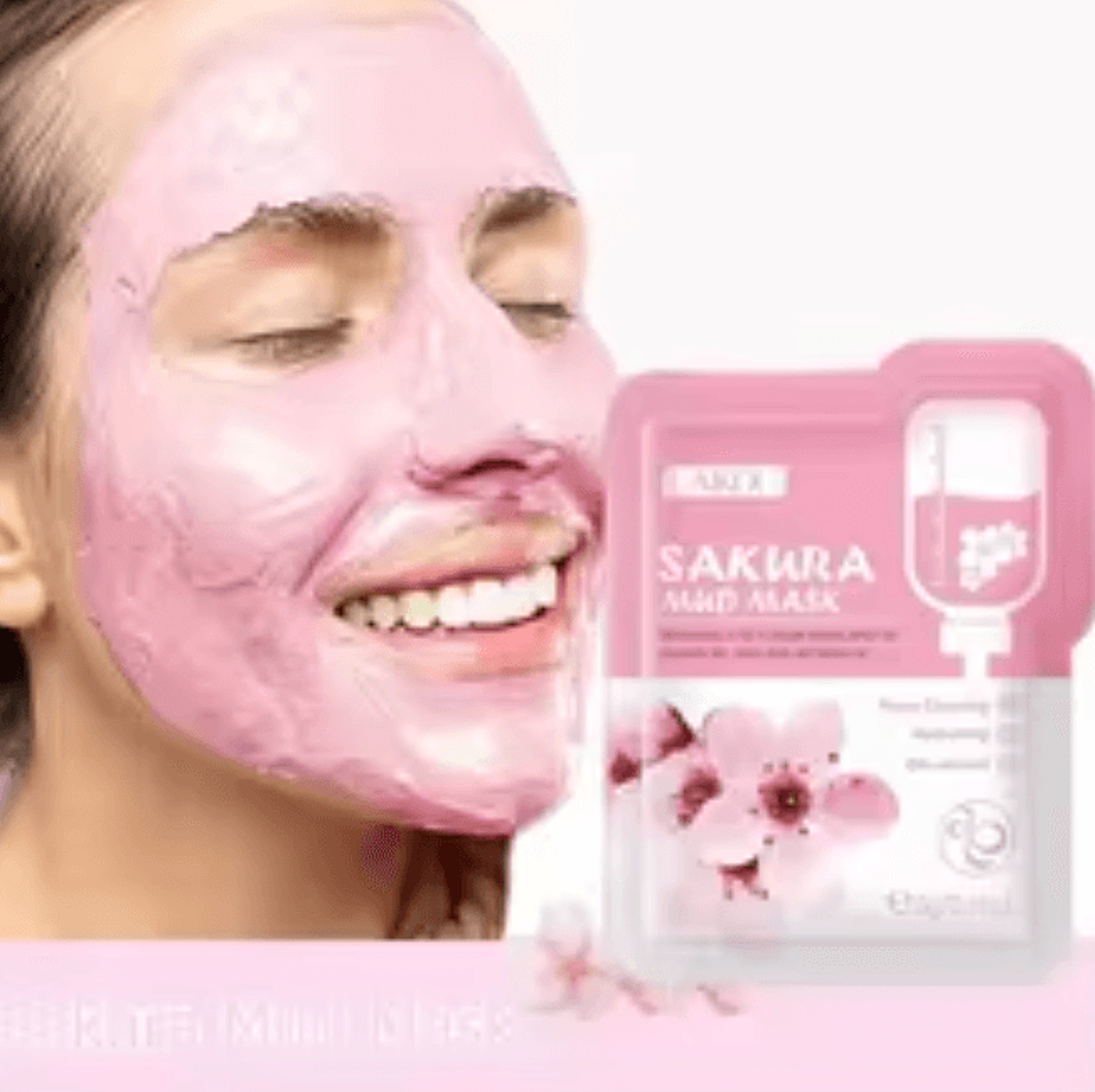 GlowLift Bio Collagen Face Mask  Korean Brightening  AntiAging Sheet Mask Set 2