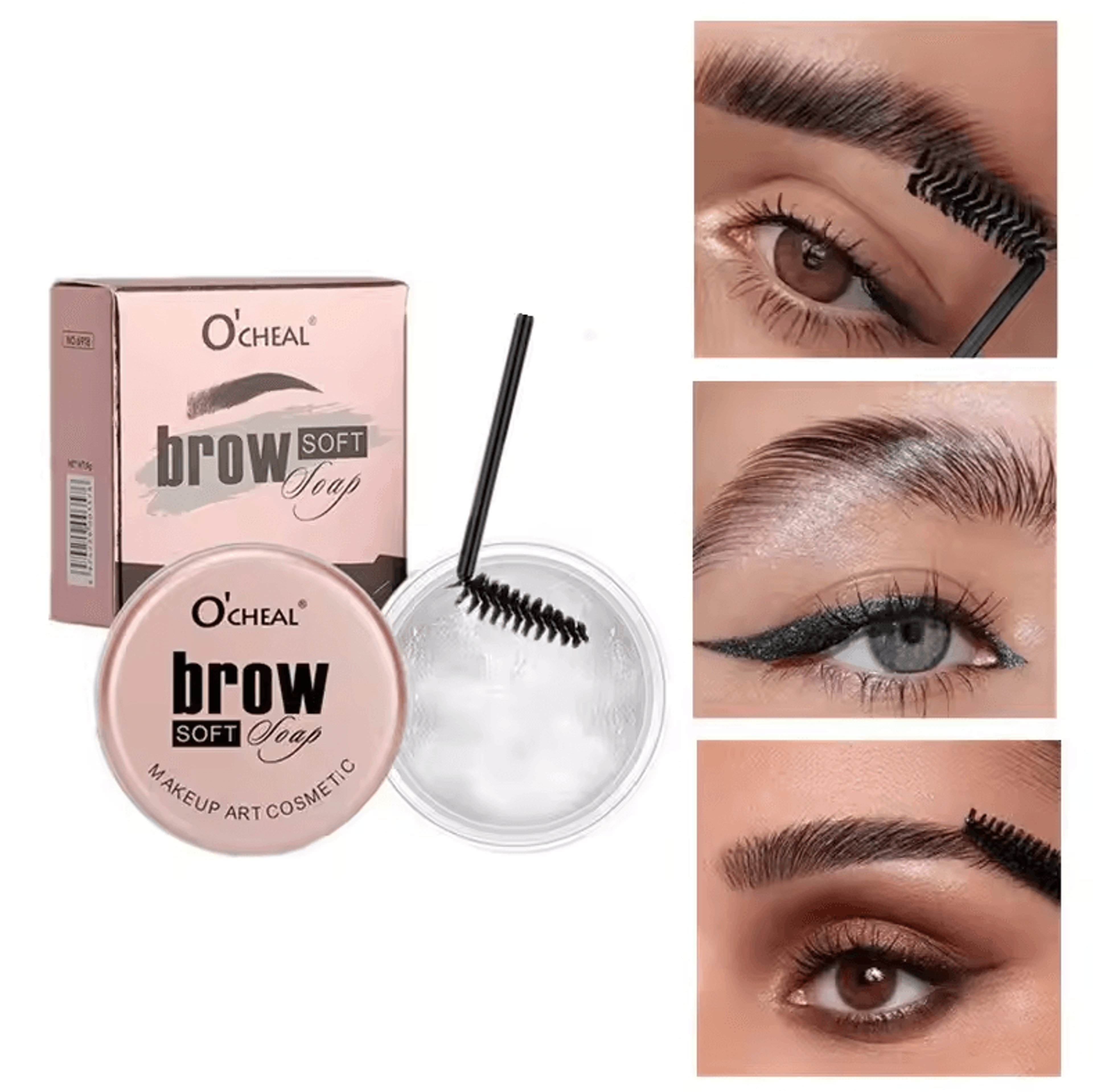 BrowSculpt 3D Waterproof Eyebrow Styling Cream  QuickDry Natural Lift Brow Pomade Gel 1