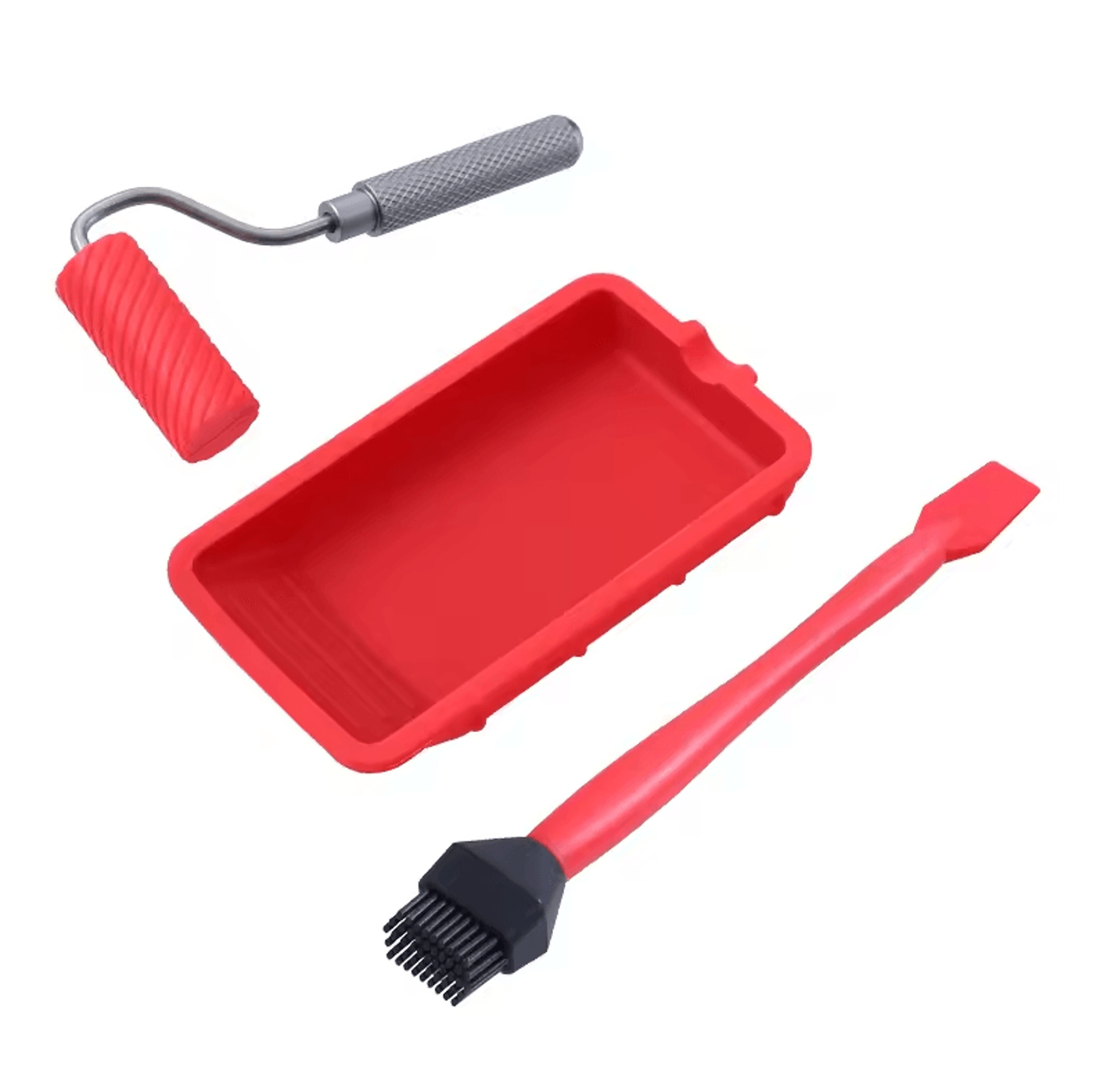 178 Glue Roller Kit With Aluminum Handle  Tray  Precision Adhesive Applicator Tool 3
