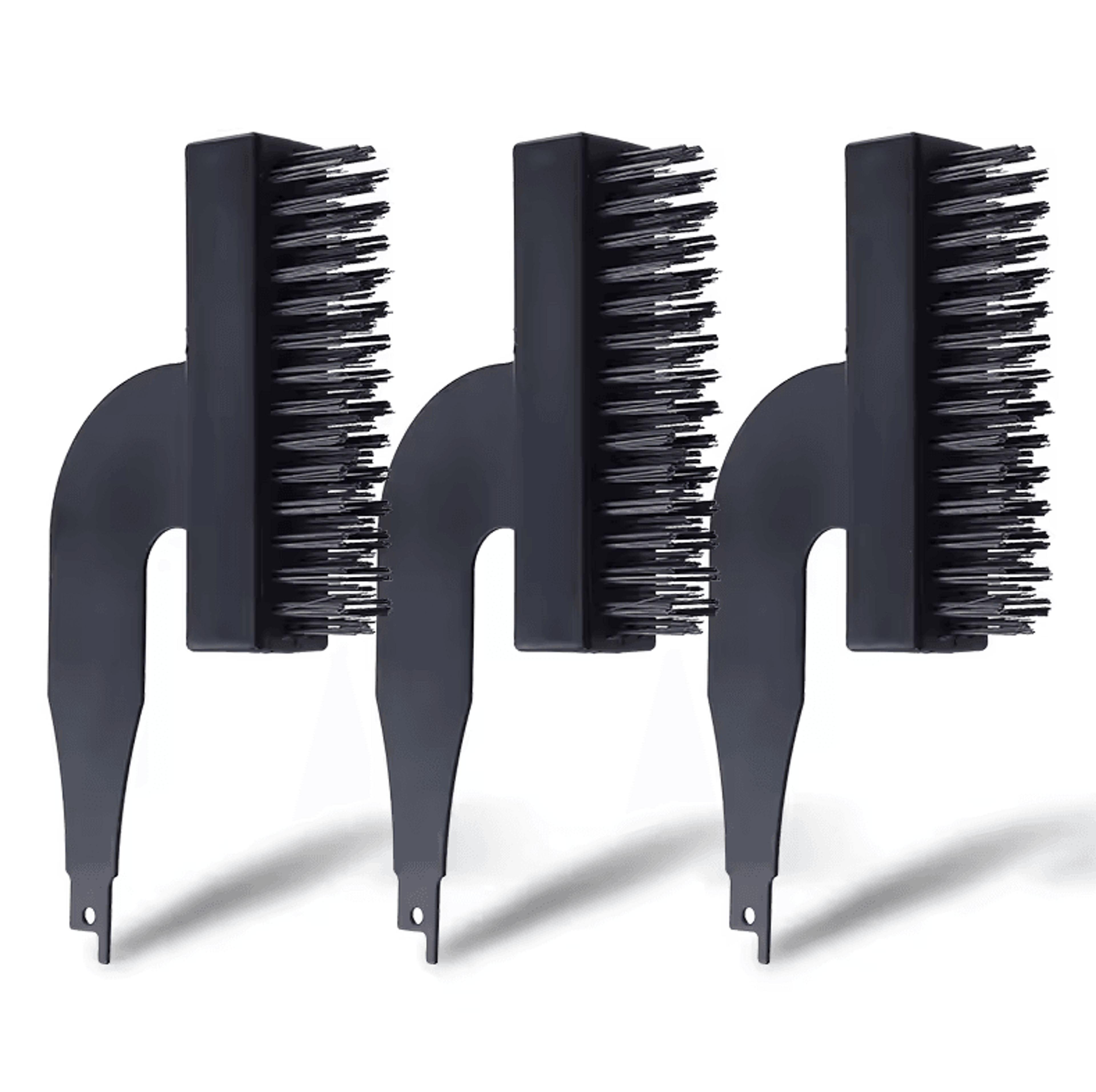 3PCS Reciprocating Saw Wire Brush Attachment Set For Rust Removal  Deep Cleaning 4