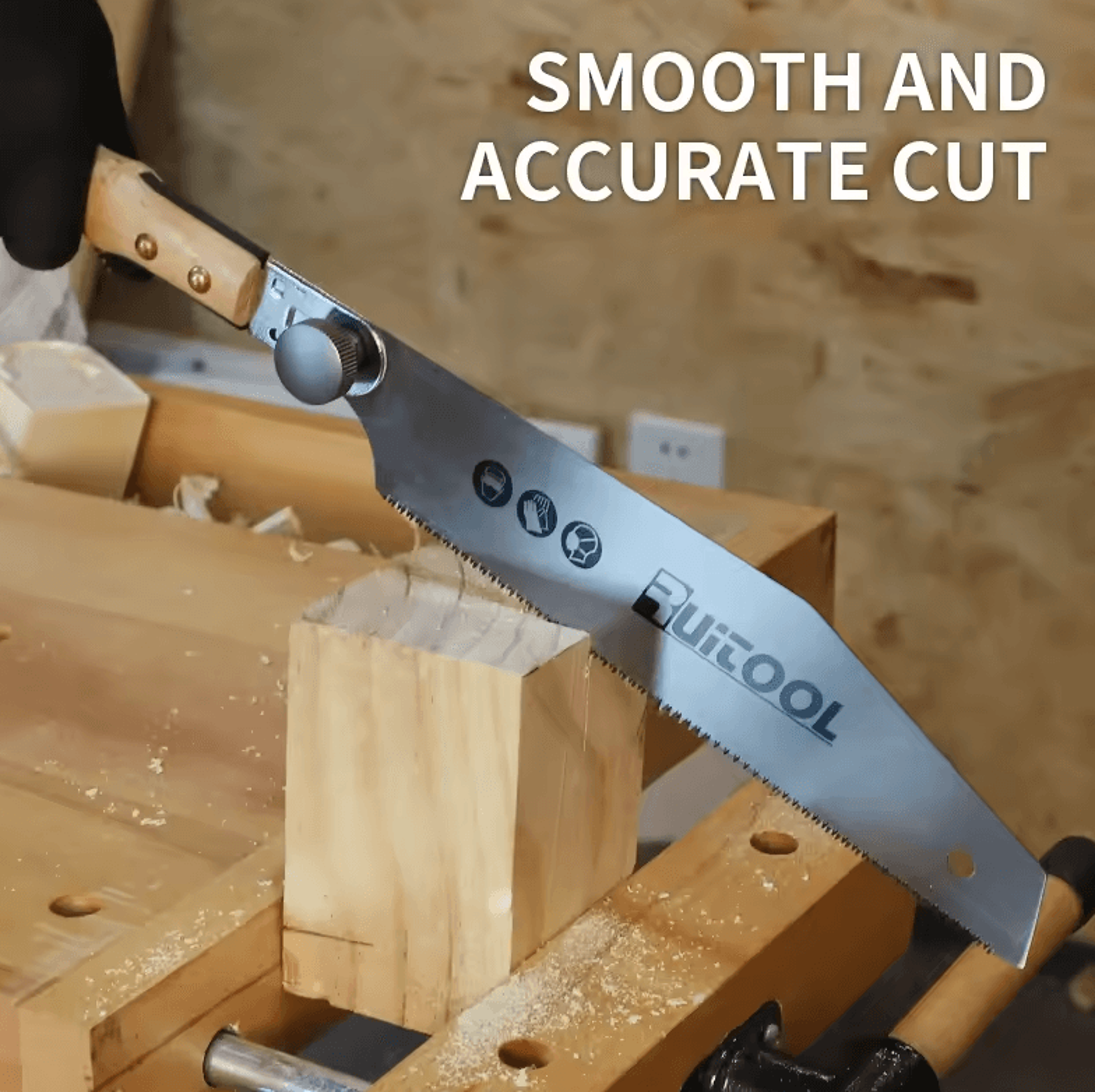 SK5 Precision Japanese Pull Saw  3Edge Teeth Flush Cut Hand Saw With Replaceable Blade 3