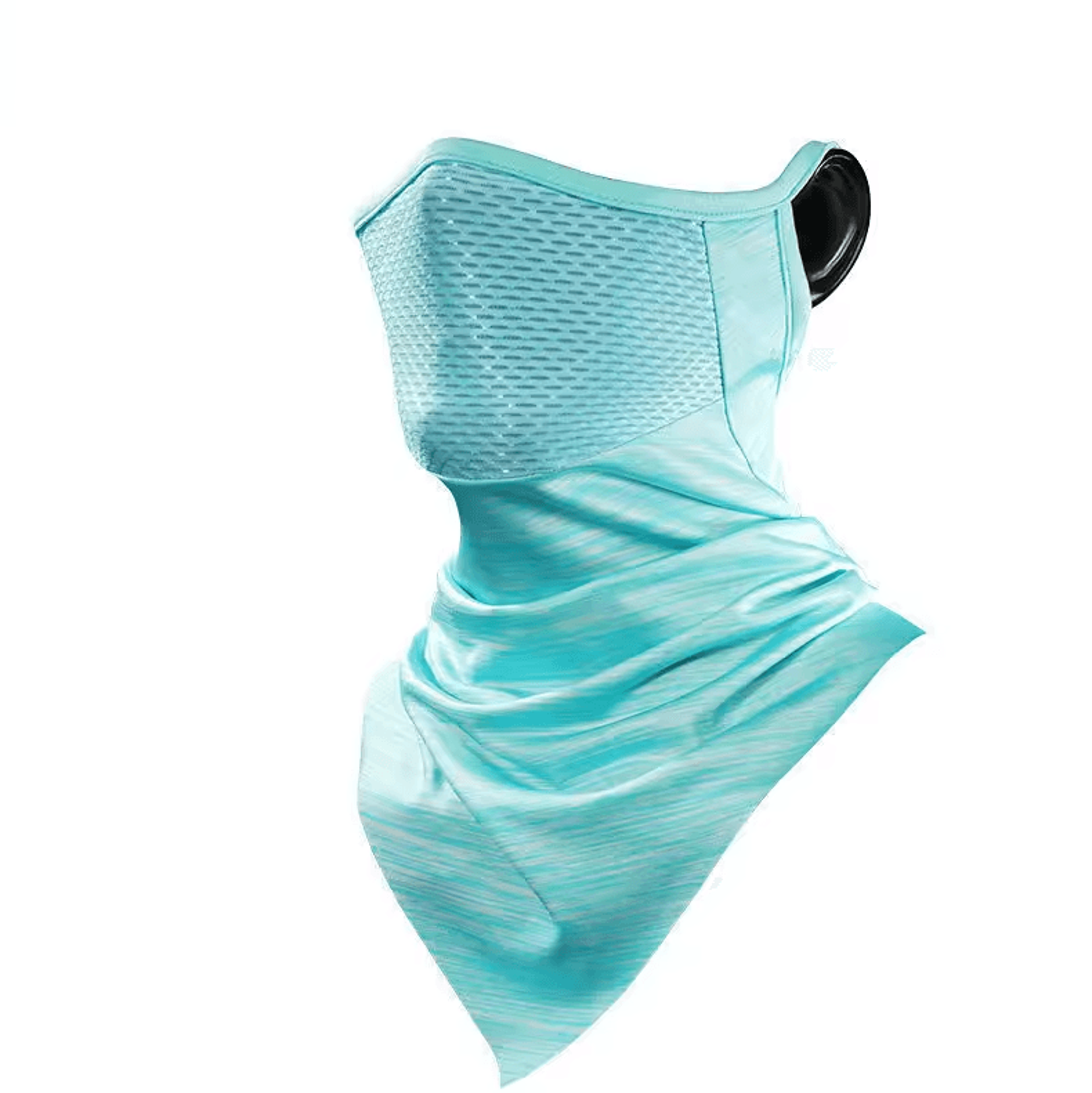 Ice Silk UV Protection Cycling Face Mask  Breathable Full Coverage Bandana For Summer Outdoor Use 2