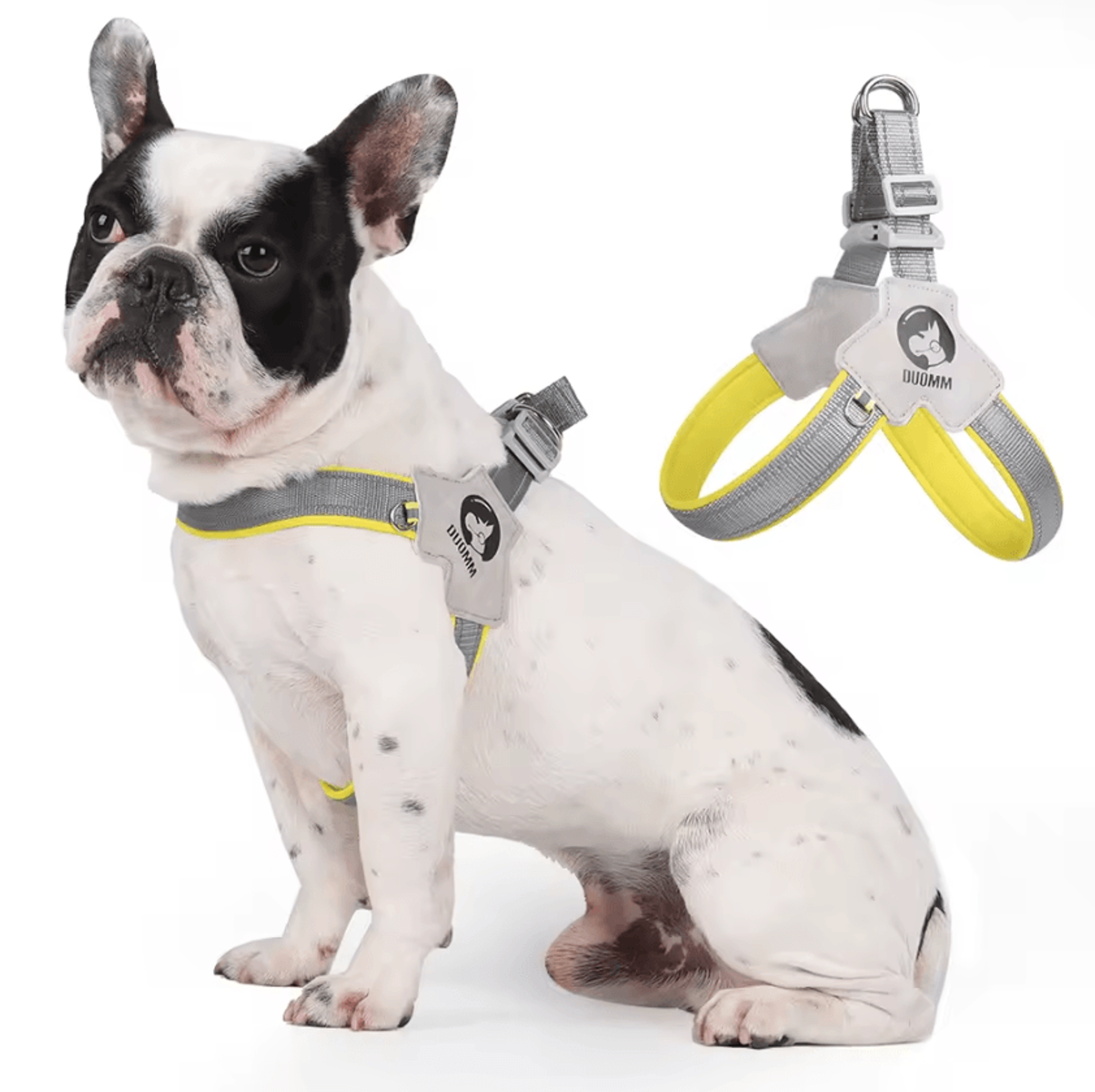 Breathable Reflective Dog Harness Vest  Soft Mesh Adjustable Chest Strap For Safe Walks 0
