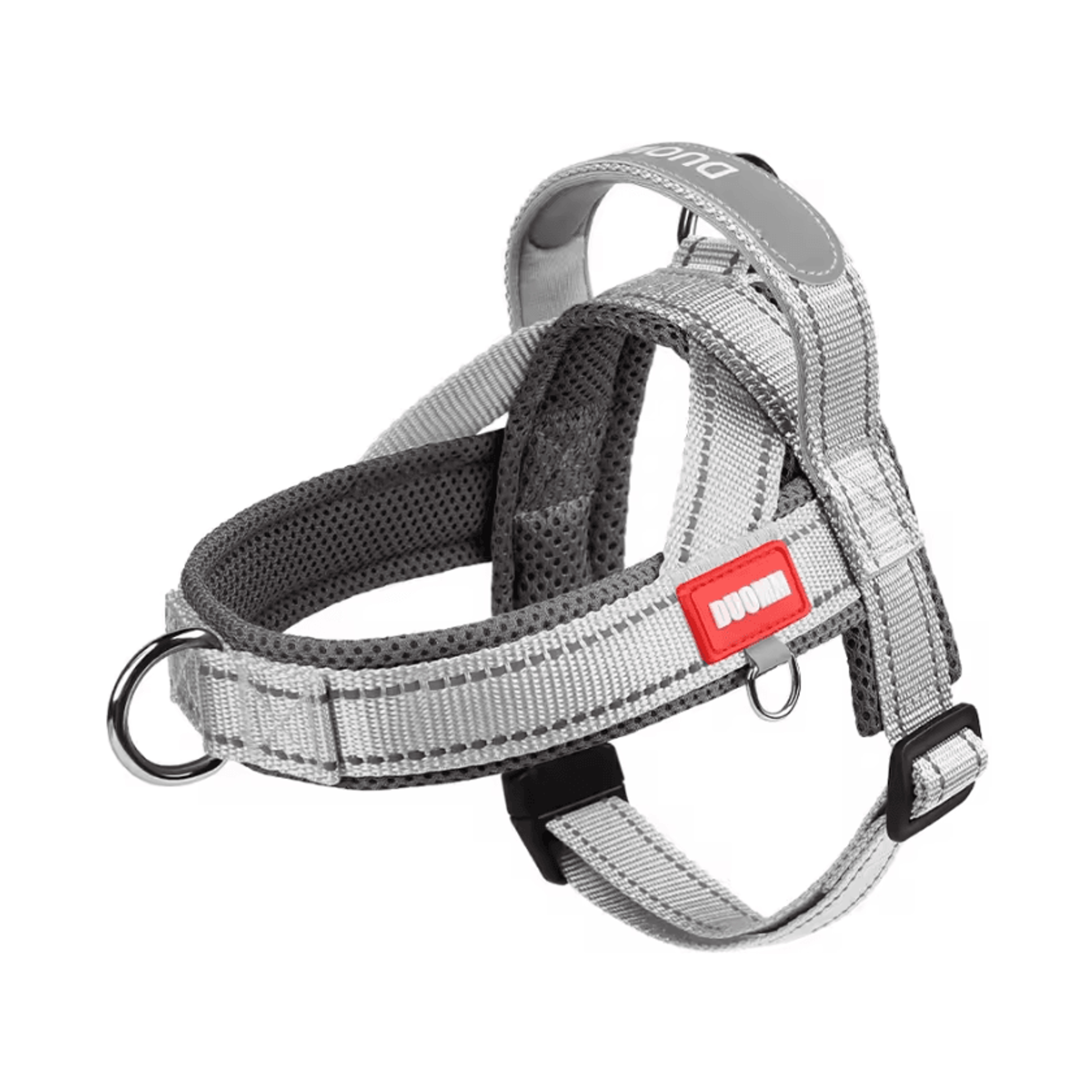 Reflective Nylon Dog Harness With Handle  Adjustable NoPull Outdoor Chest Vest 6