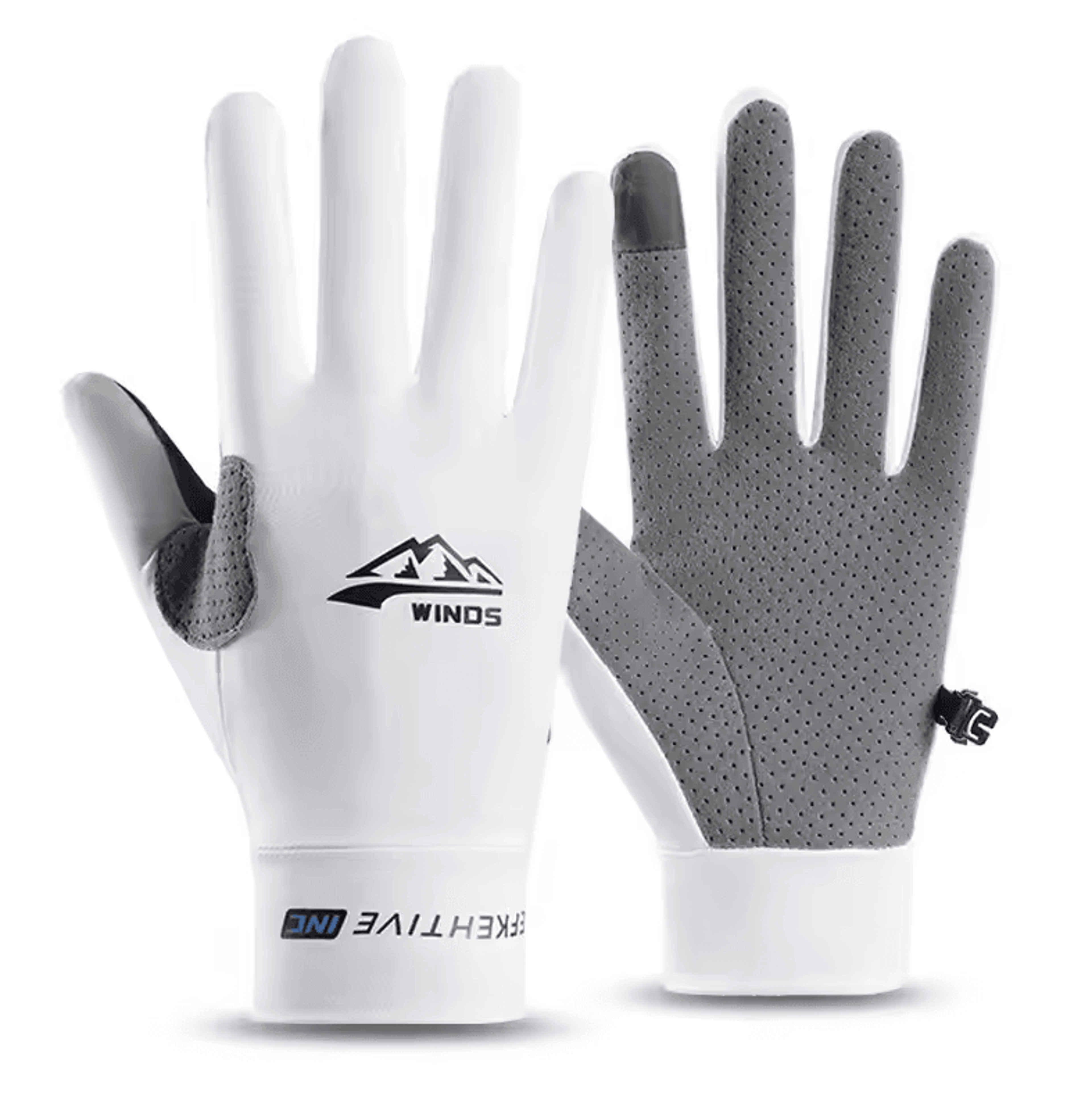 CoolGuard Ice Silk UV Protection Gloves  Breathable Touchscreen Summer Driving  Cycling Gloves 6