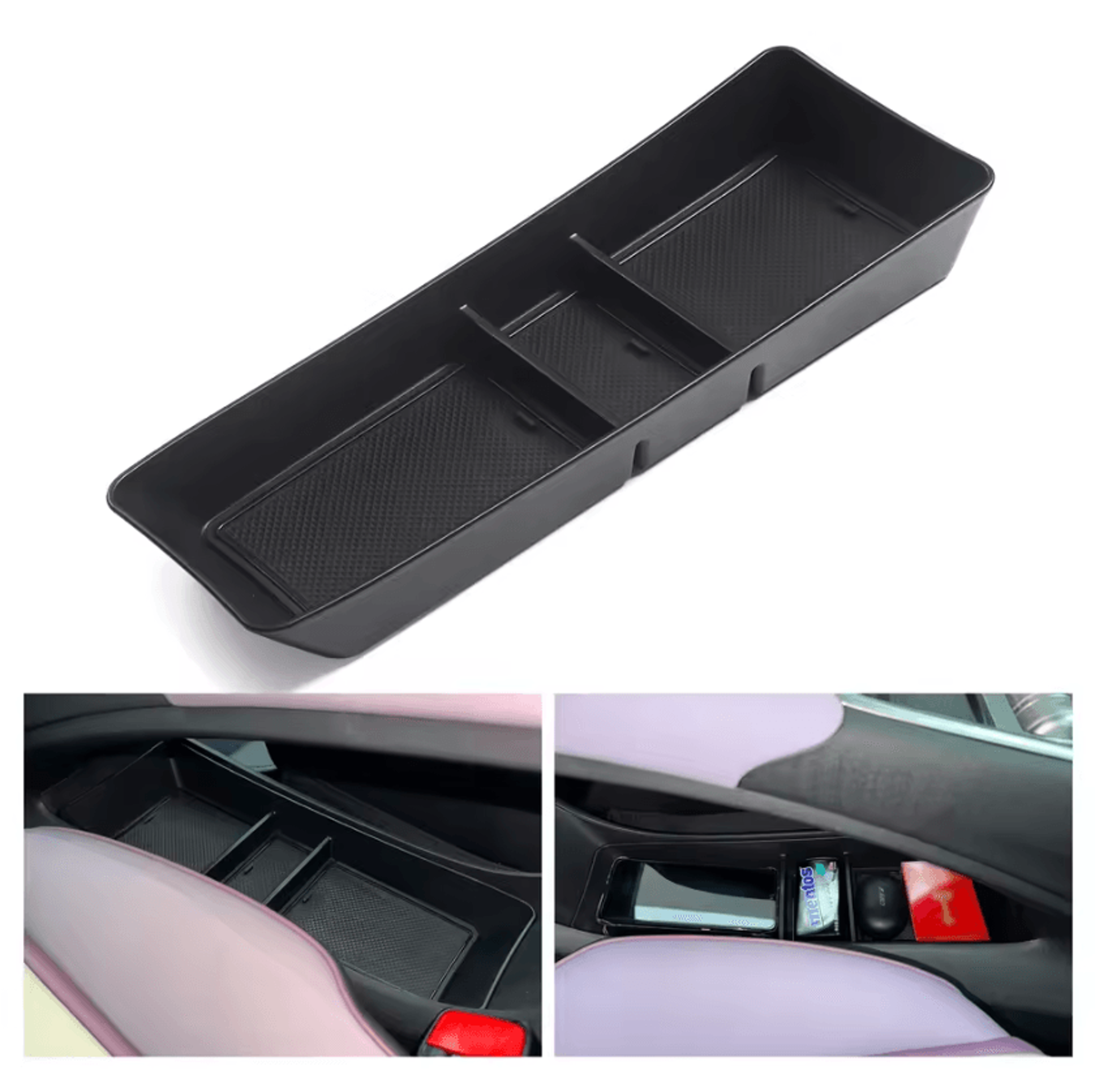 BYD Dolphin Center Console Lower Storage Organizer  Custom Interior Tray Box Accessory 0