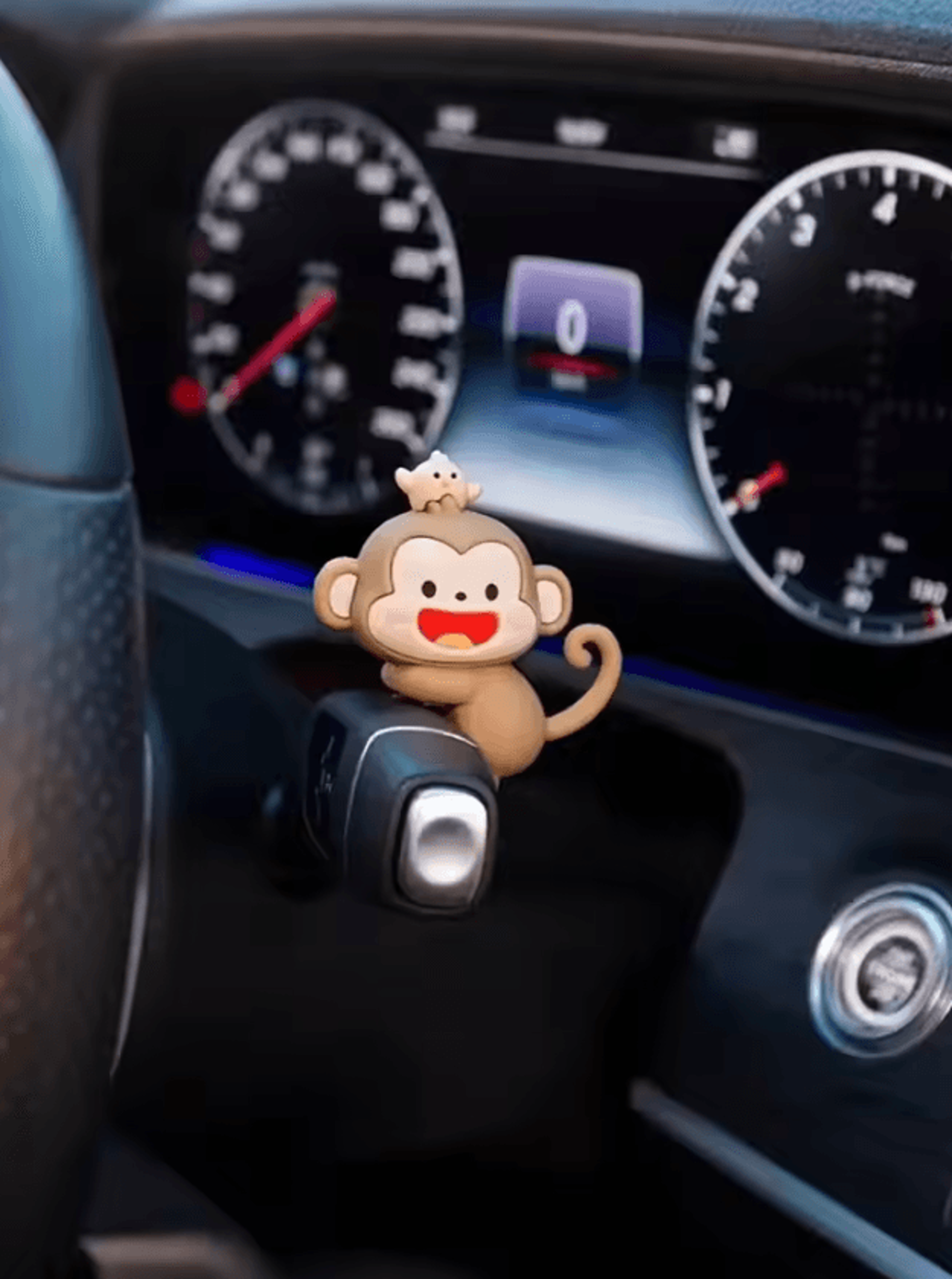 Adorable Mini Monkey Car Ornament 3