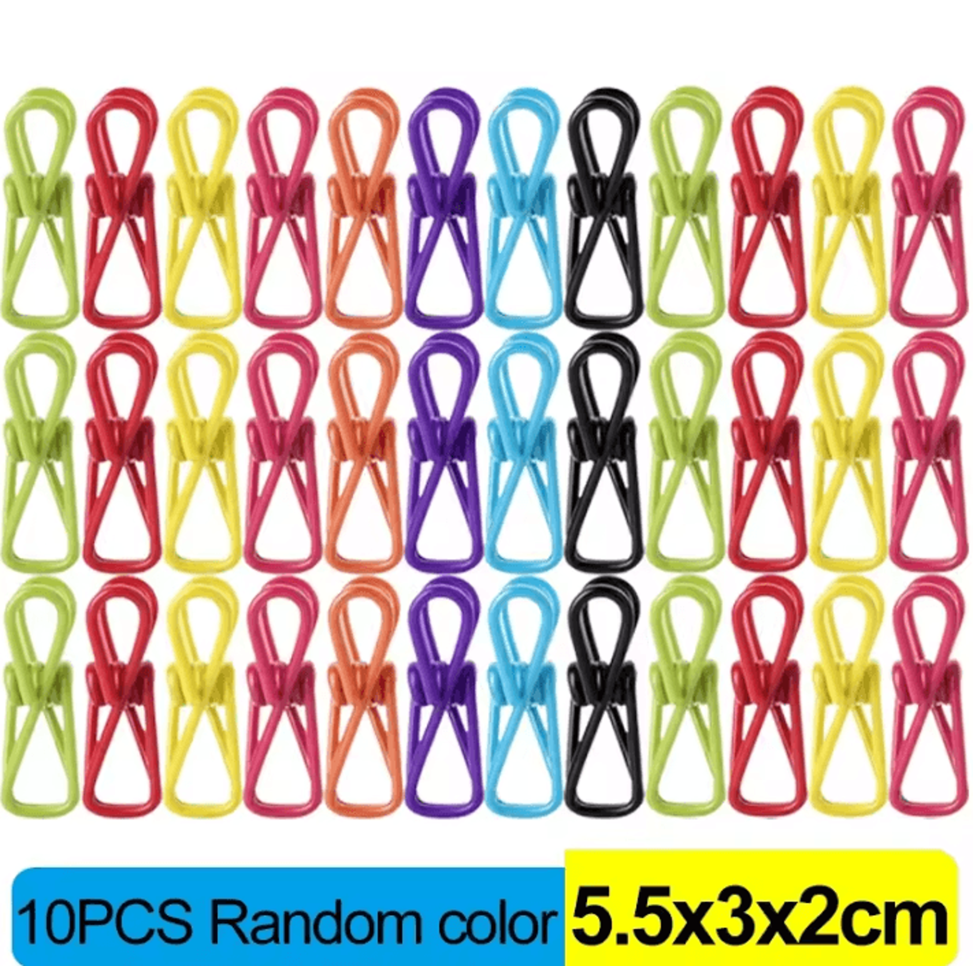 Colorful Food Bag Sealing Clips For Snacks  Kitchen Storage 4