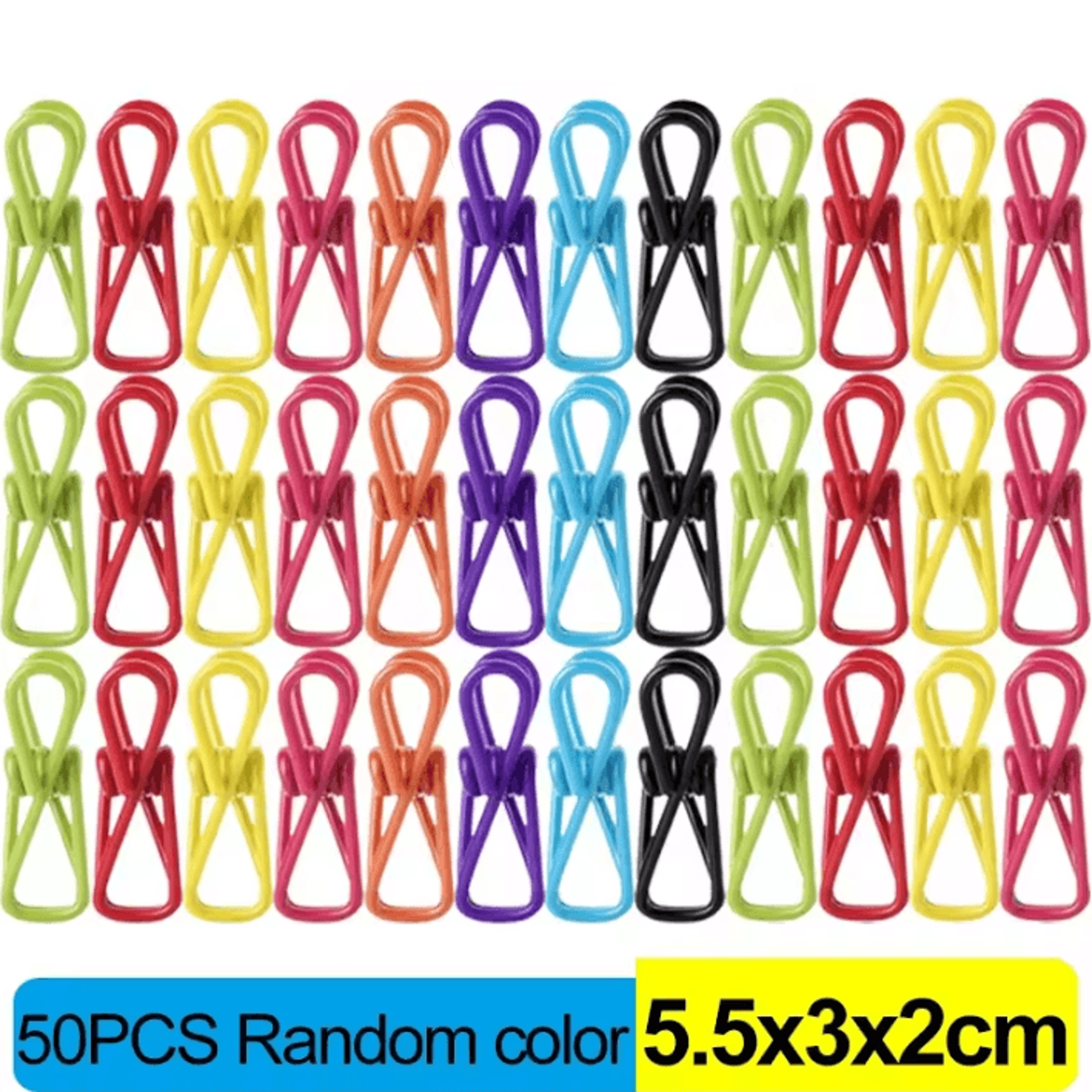 Colorful Food Bag Sealing Clips For Snacks  Kitchen Storage 6