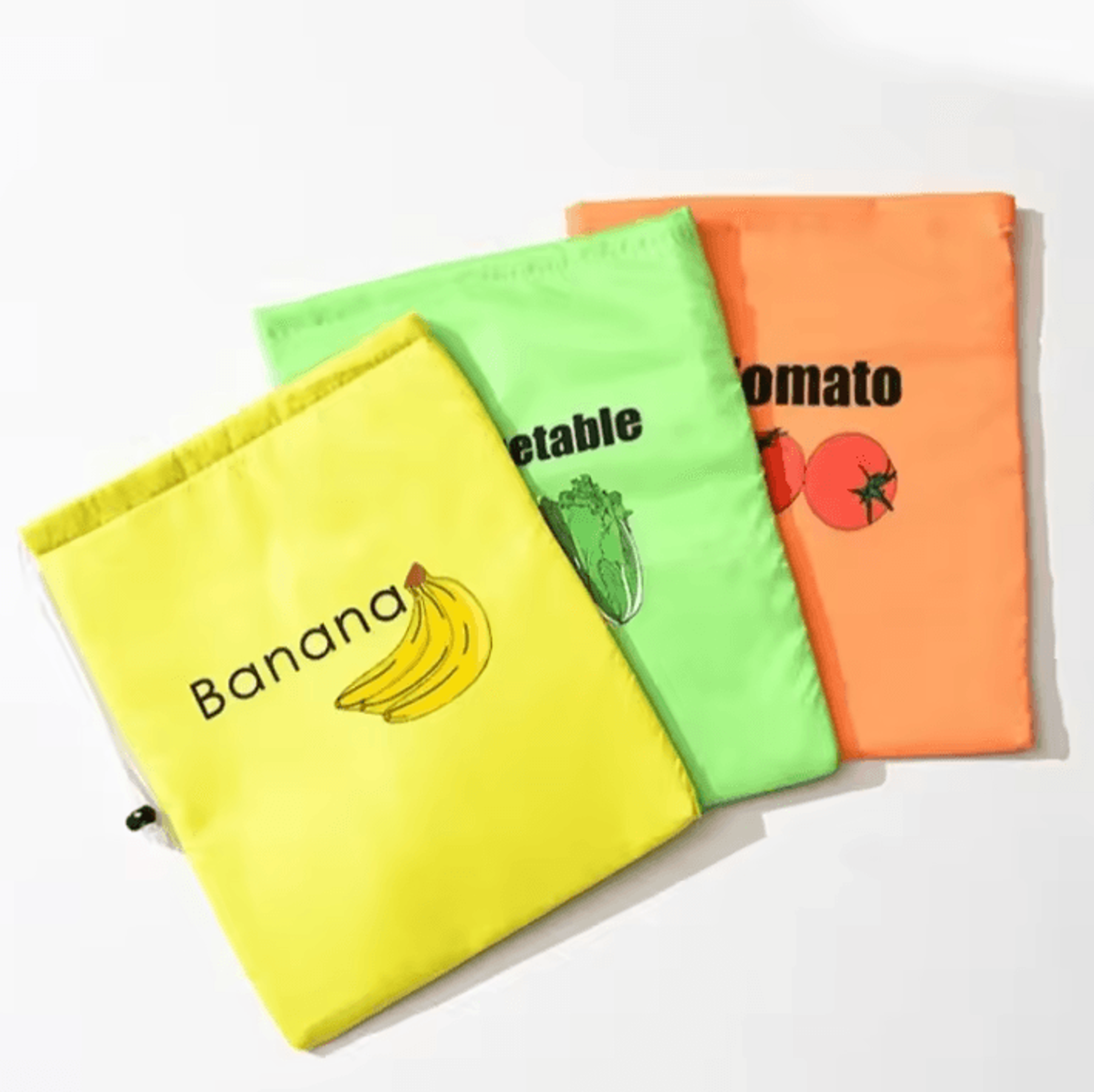 Insulated Fresh Produce Storage Bag For Bananas Lettuce  Vegetables 5