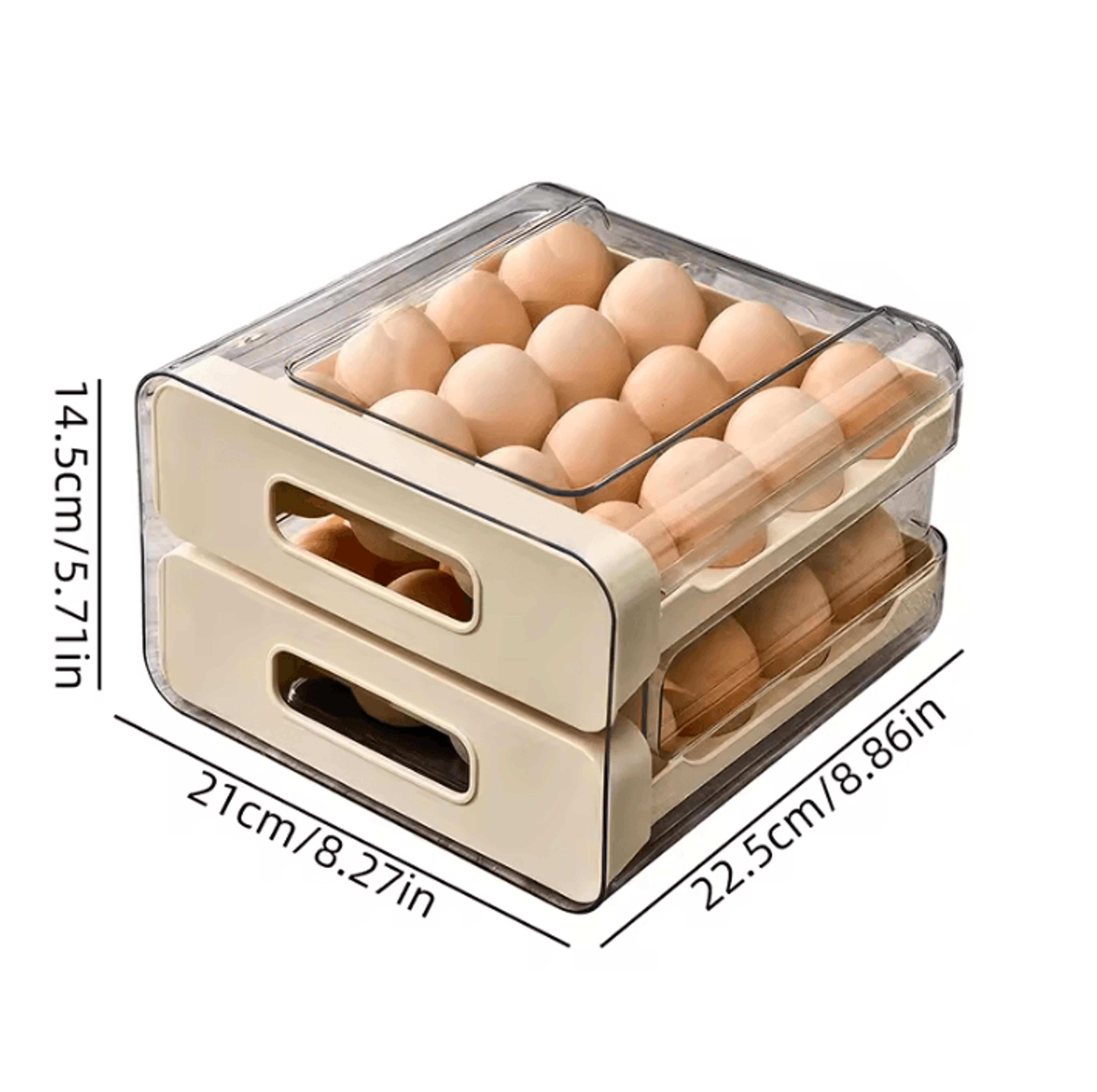 EggNest 32Compartment Refrigerator Egg Organizer 3