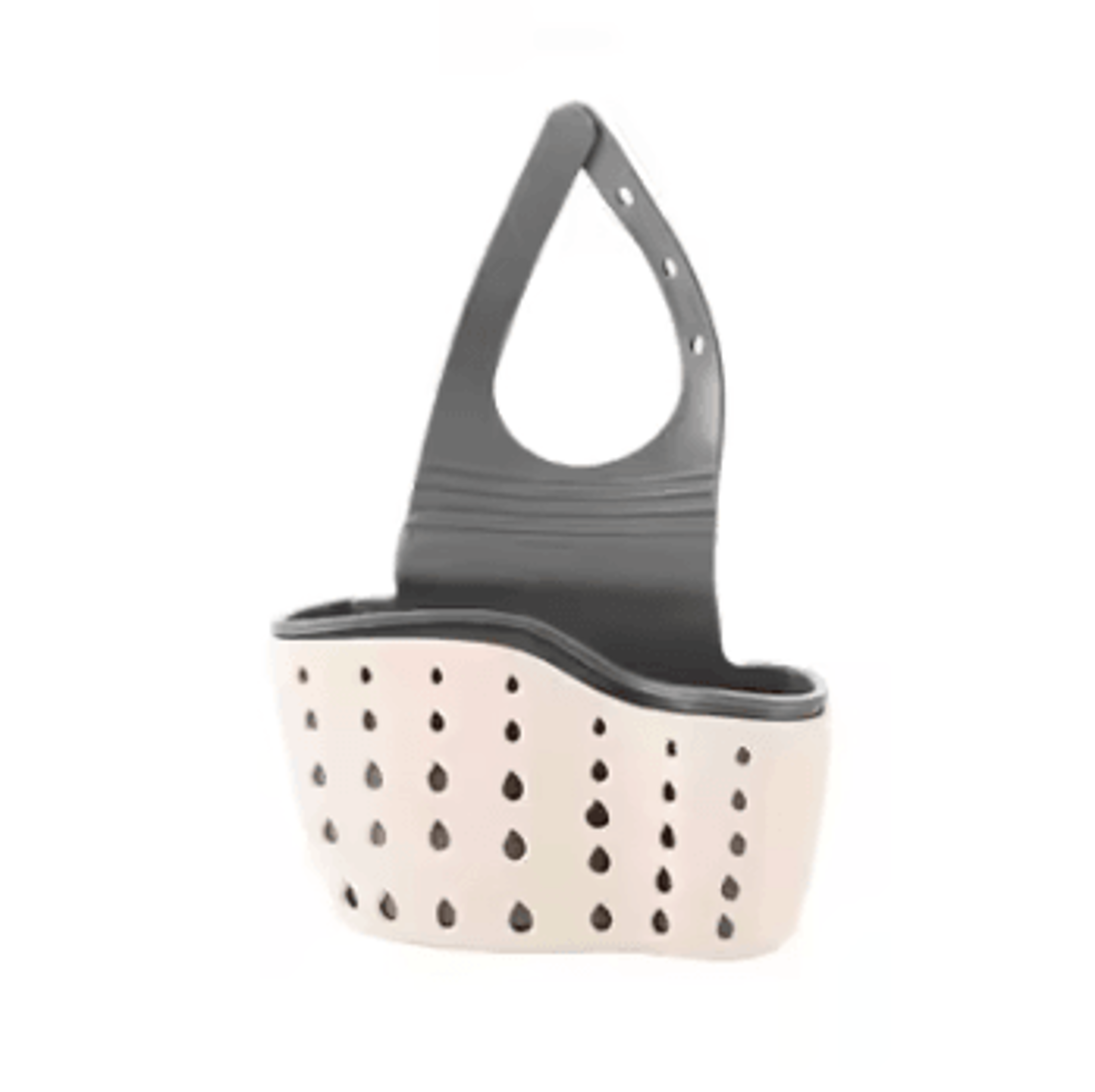 FlexDrain Kitchen Sink Caddy  Adjustable Sponge  Soap Holder Rack 4