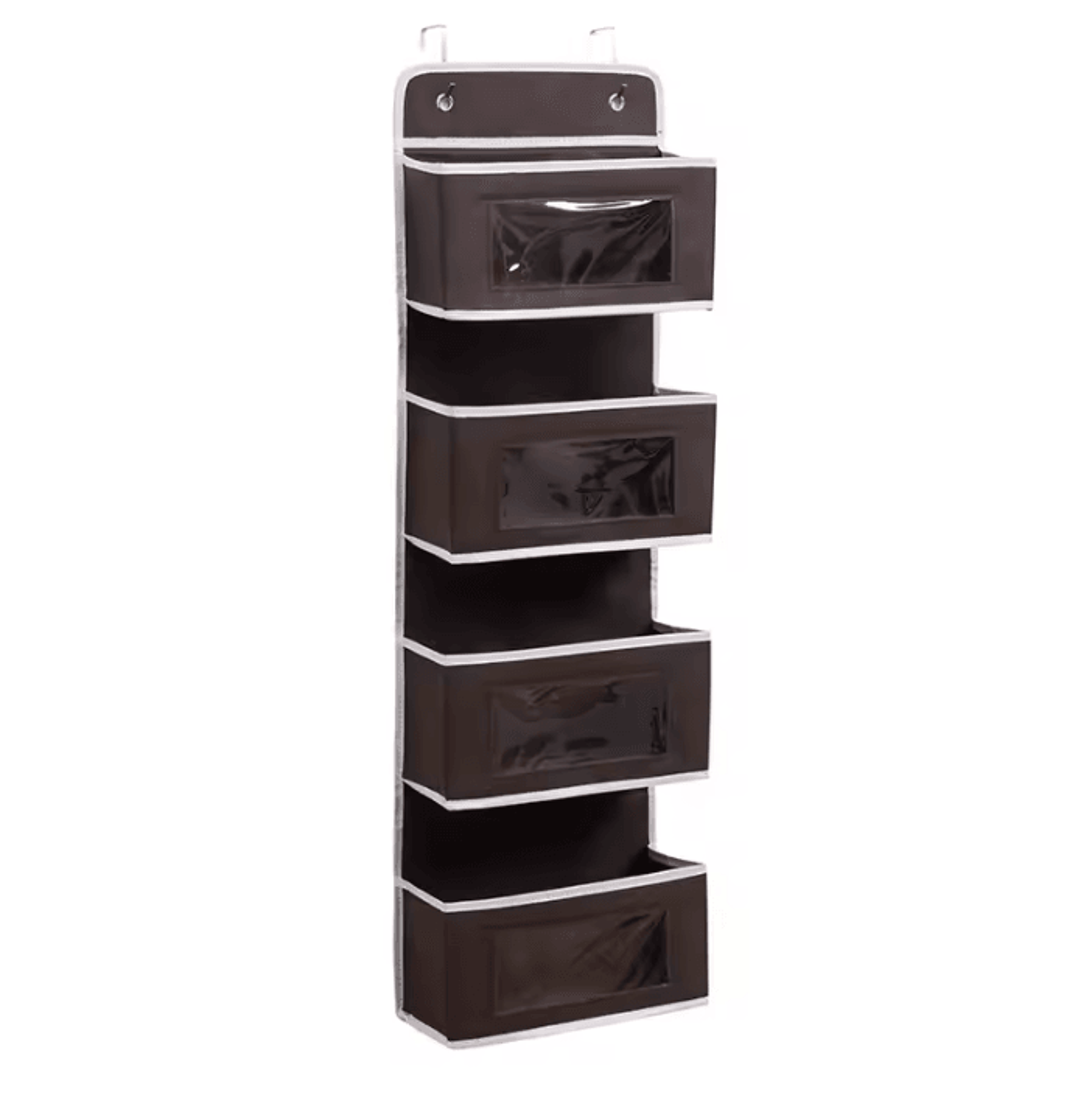 FlexPocket 4Layer Hanging Fabric Storage Organizer Bag 4