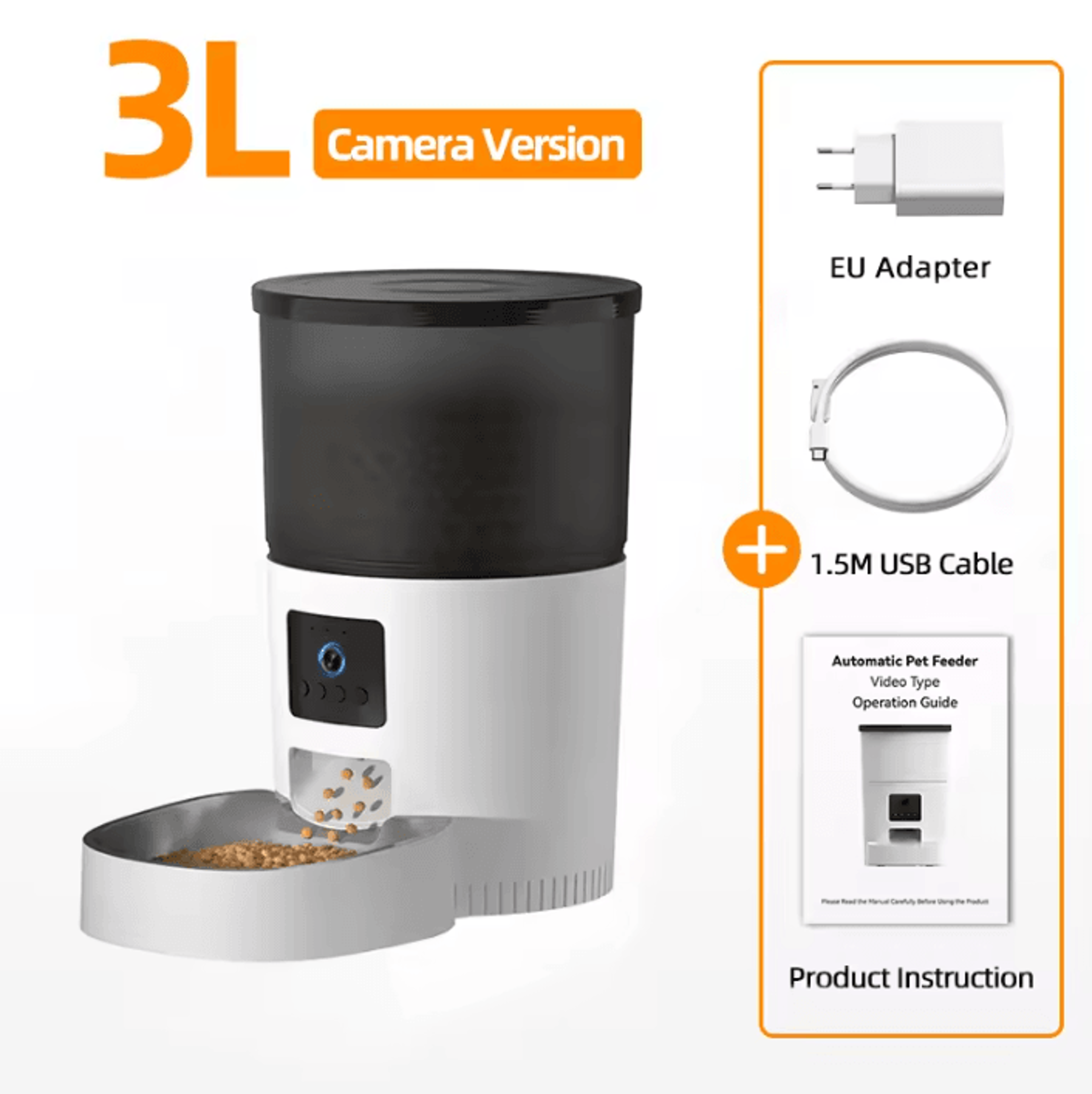 PawSight Smart Automatic Cat Feeder With Camera  App Control 4