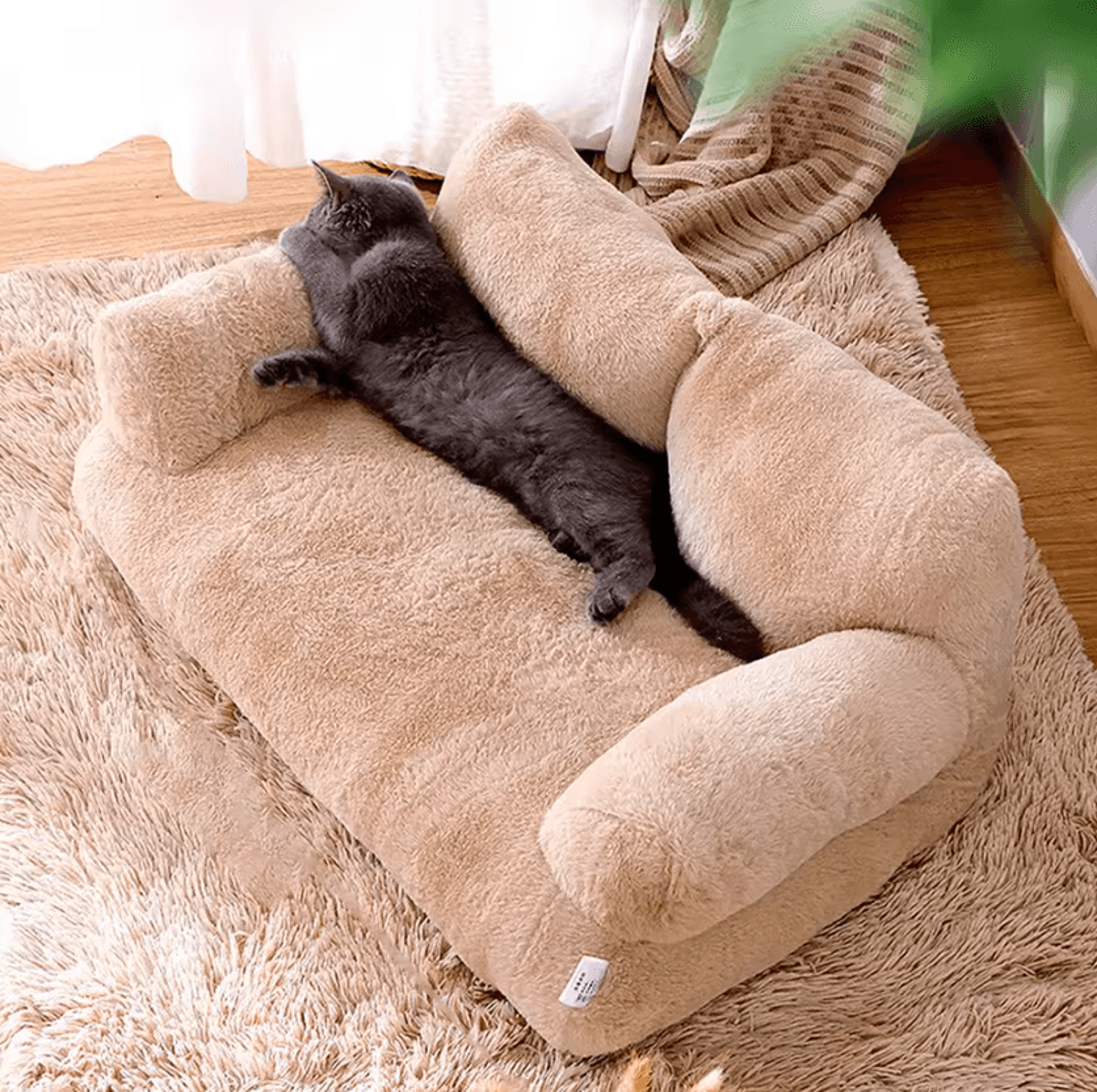 CozyNest Washable Pet Sofa Bed 3