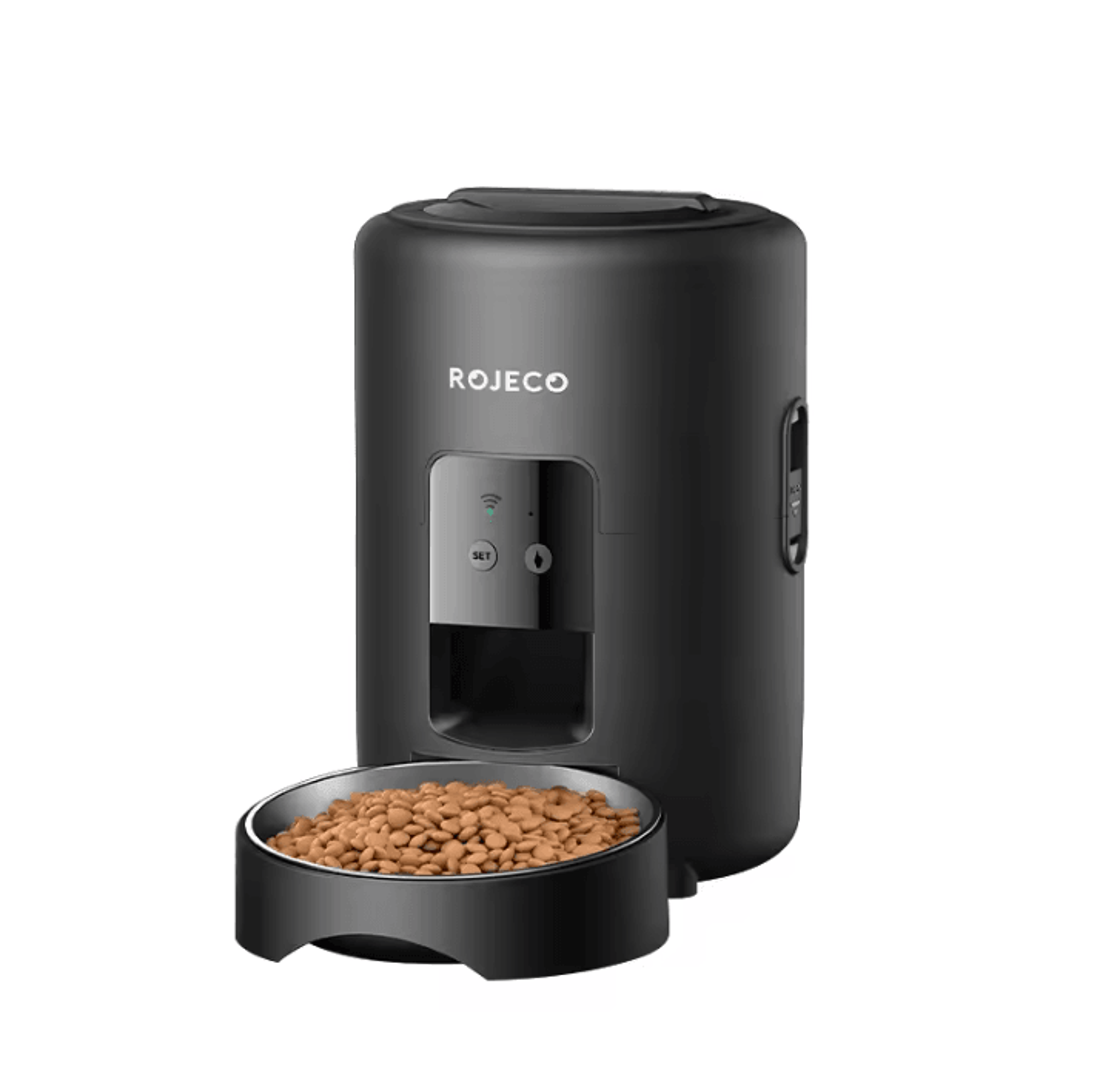 ROJECO SmartFeed 2L Automatic Pet Feeder  WiFi App Controlled Cat  Dog Food Dispenser 5