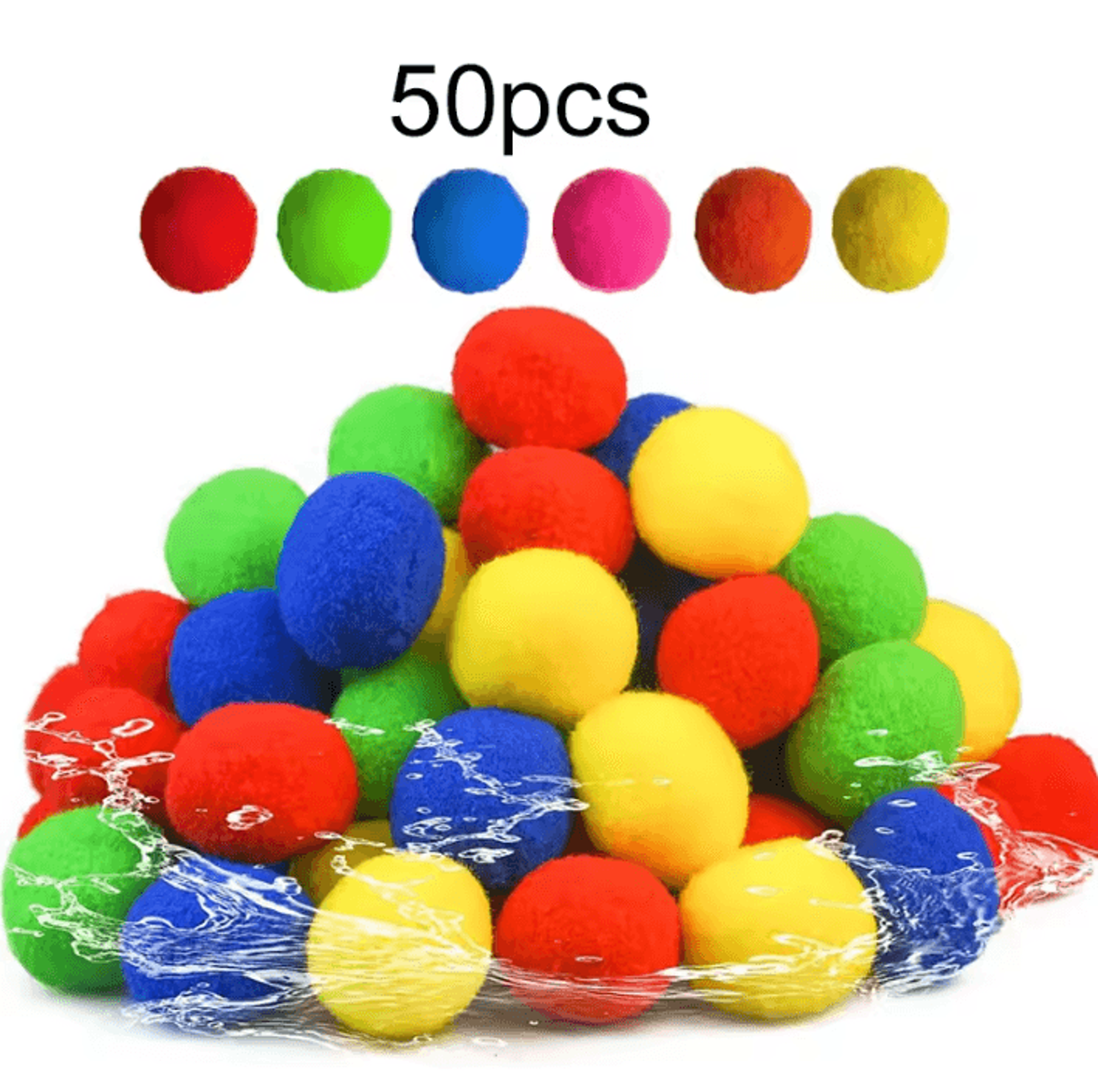 BounceBerry Plush Stretch Ball Cat Toy Set 8